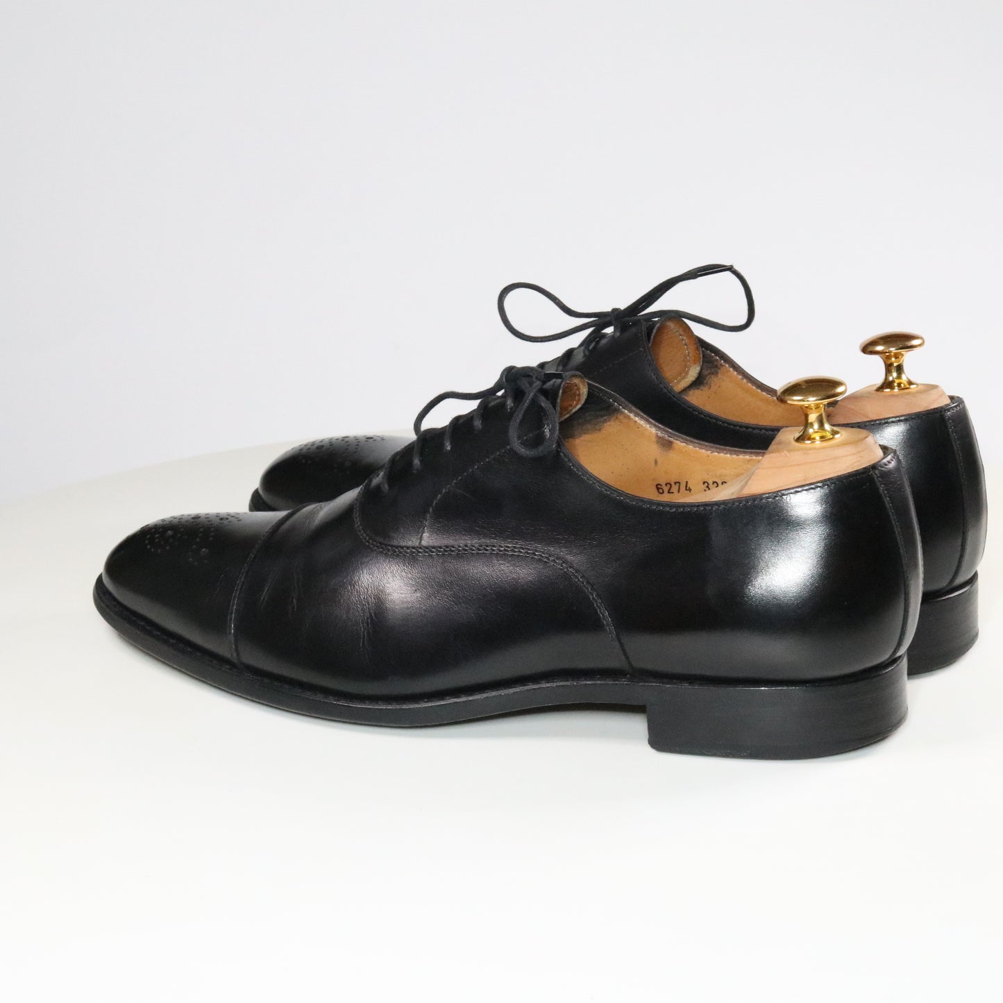 MackJames (Carlos Santos) Medallion cap toe Oxford