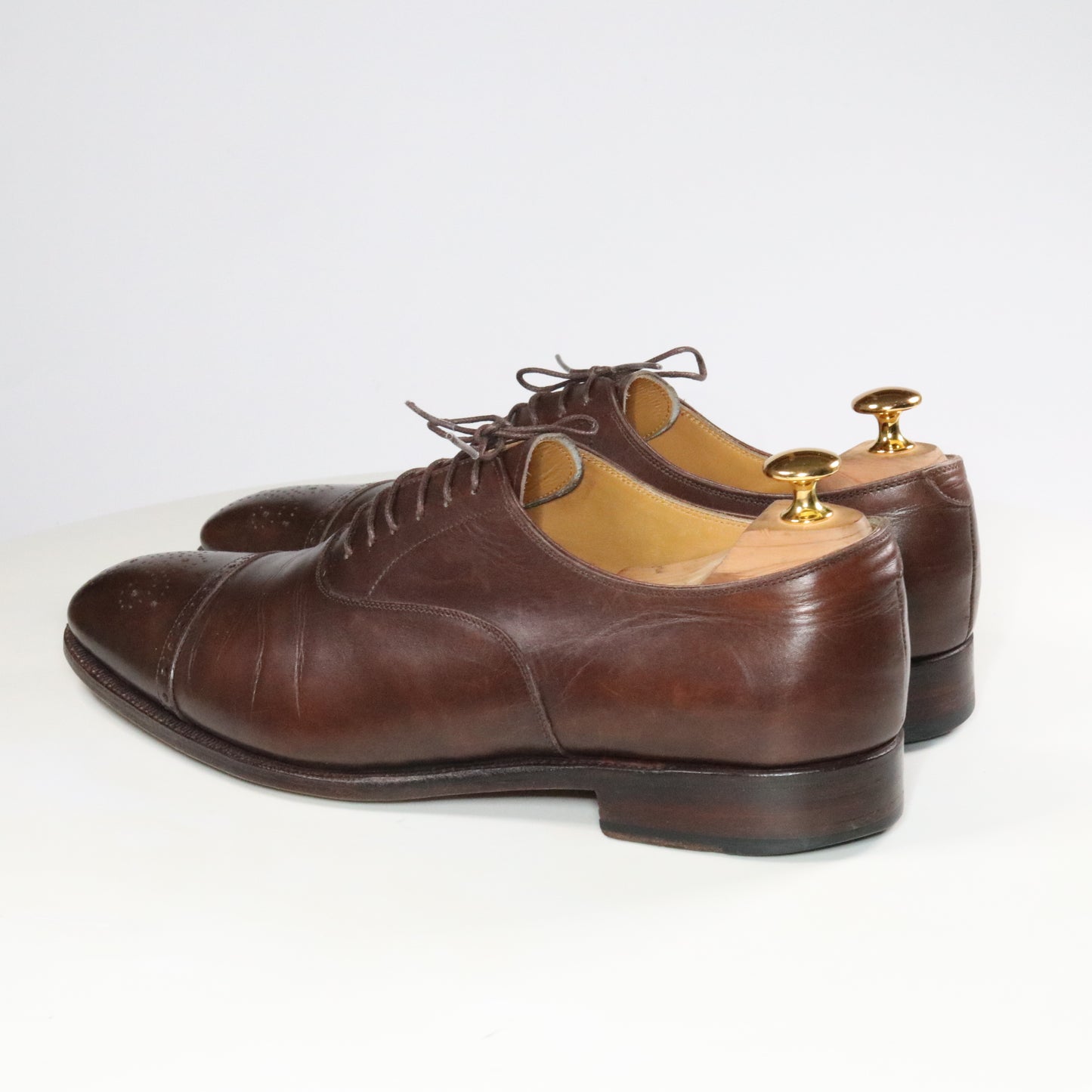 Meermin Quarter brogue cap toe oxford