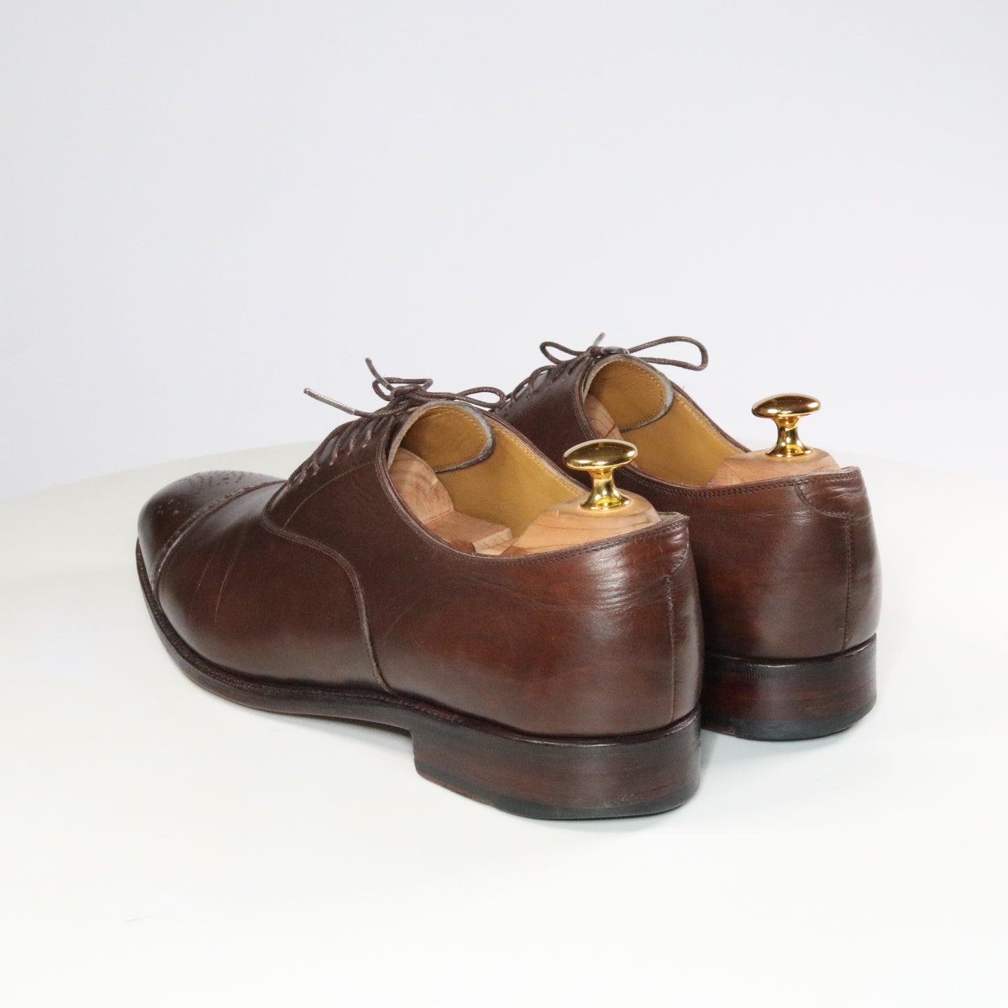Meermin Quarter brogue cap toe oxford
