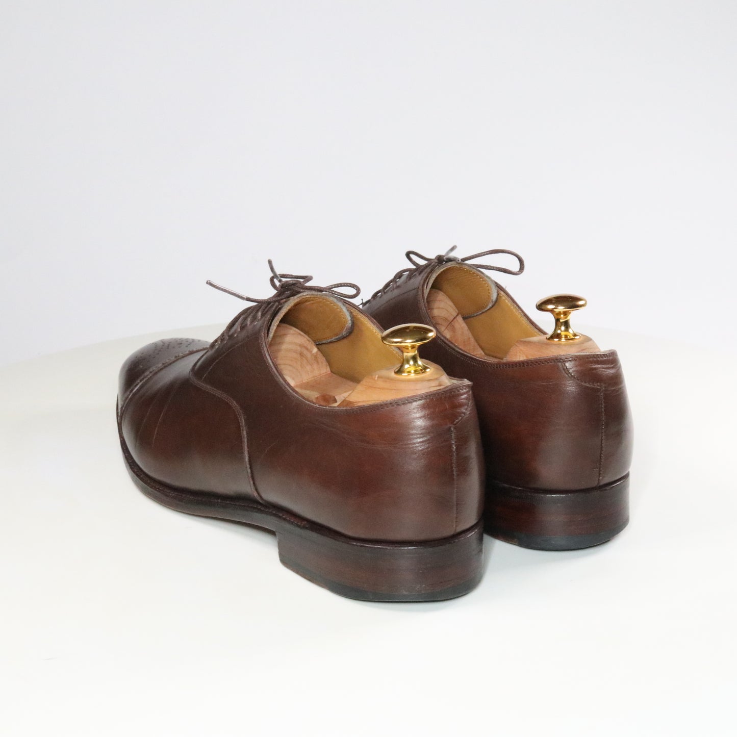 Meermin Quarter brogue cap toe oxford