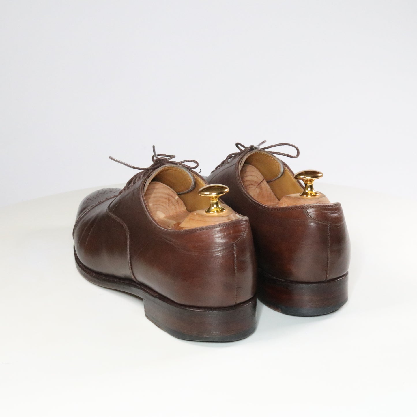 Meermin Quarter brogue cap toe oxford
