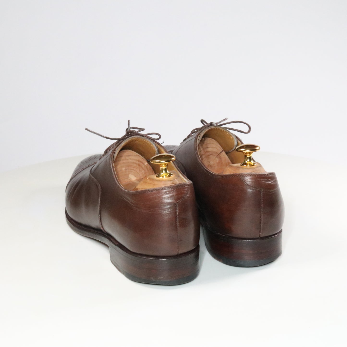 Meermin Quarter brogue cap toe oxford