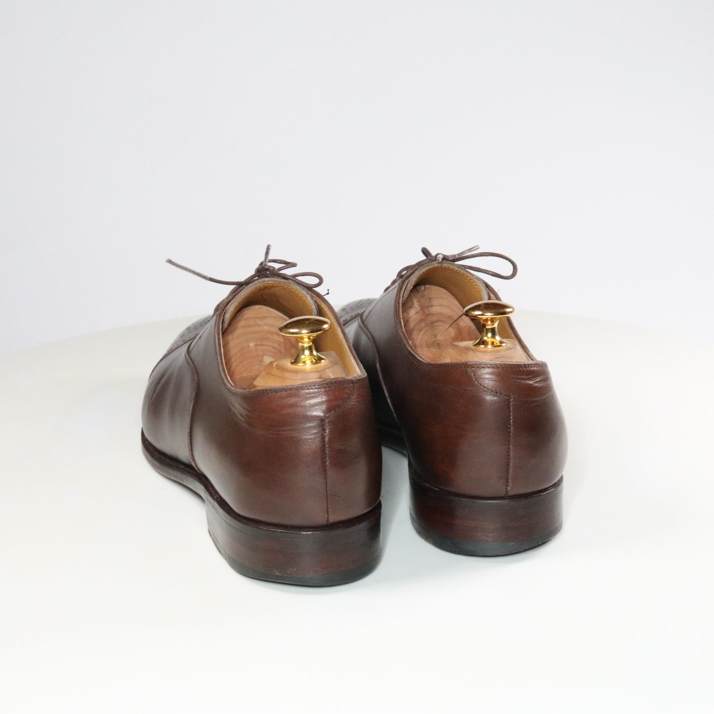 Meermin Quarter brogue cap toe oxford