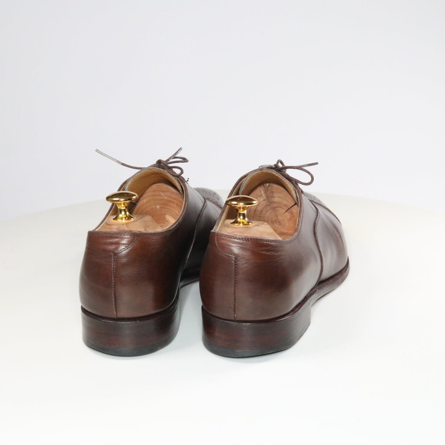 Meermin Quarter brogue cap toe oxford