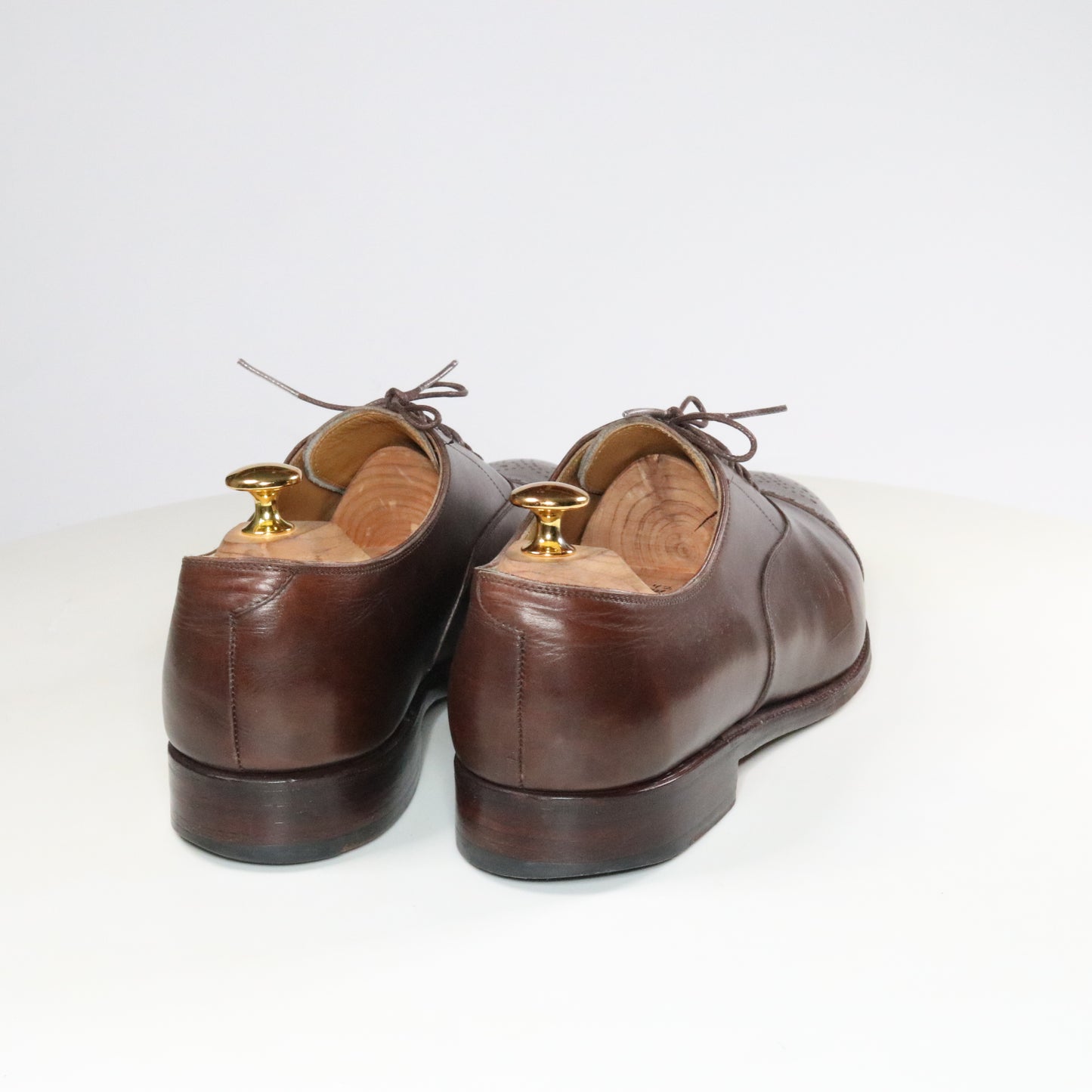 Meermin Quarter brogue cap toe oxford
