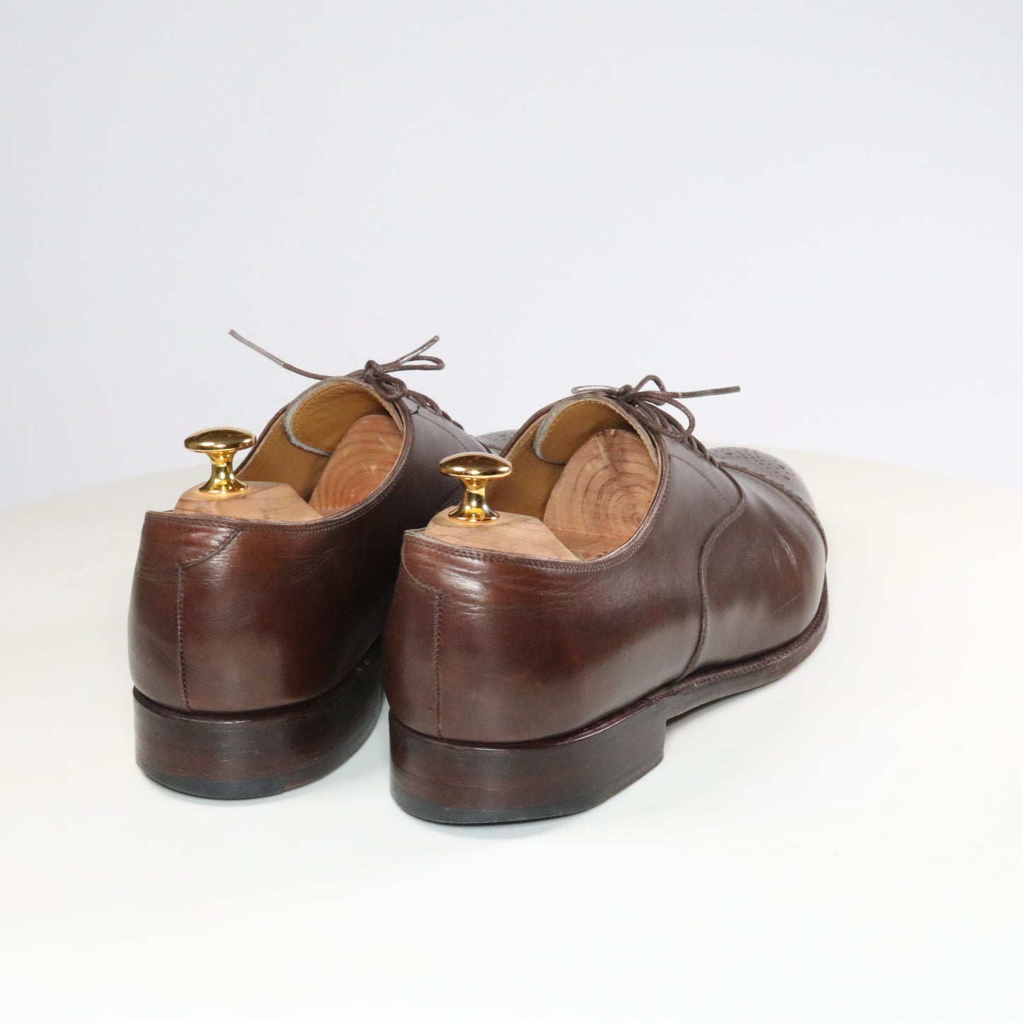 Meermin Quarter brogue cap toe oxford