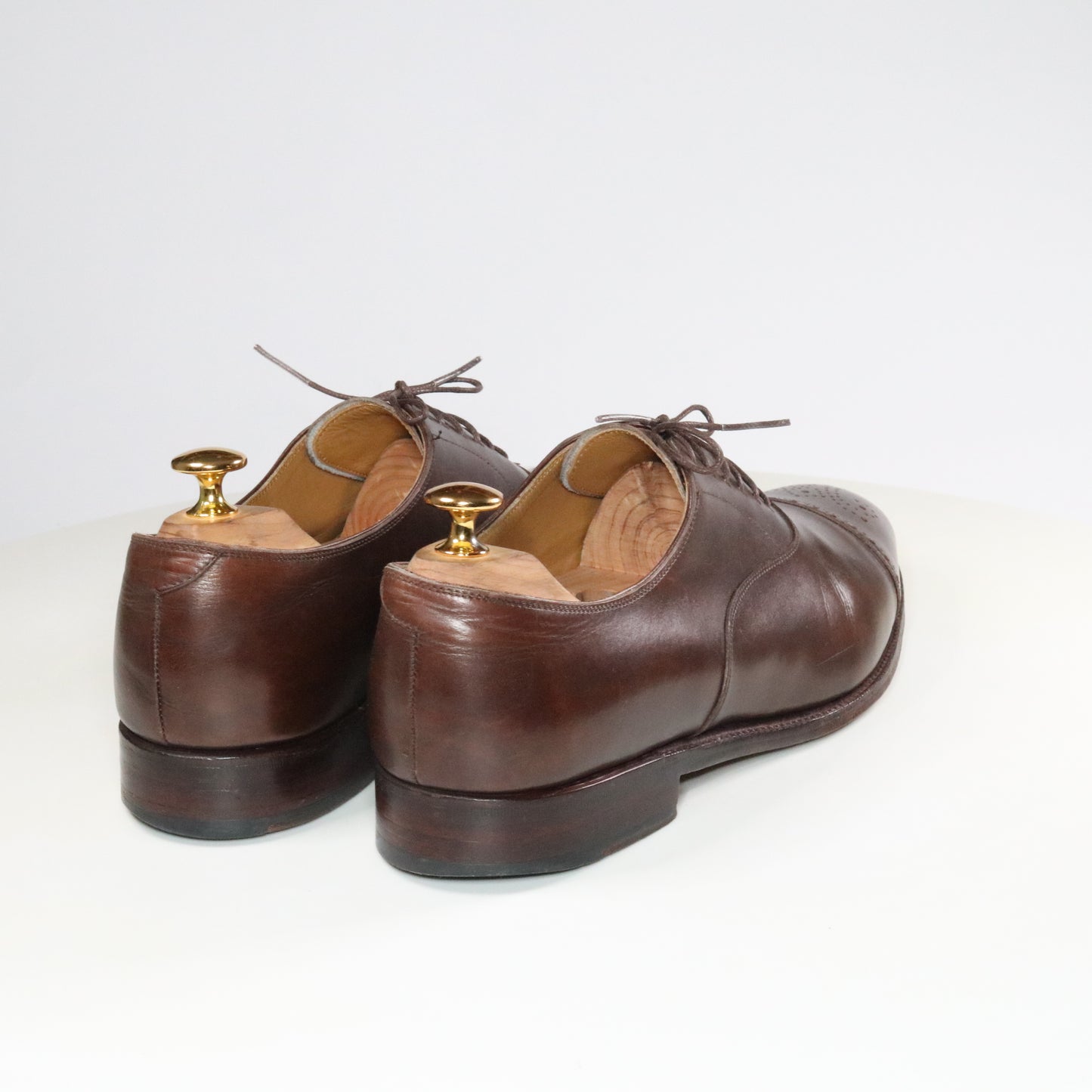 Meermin Quarter brogue cap toe oxford