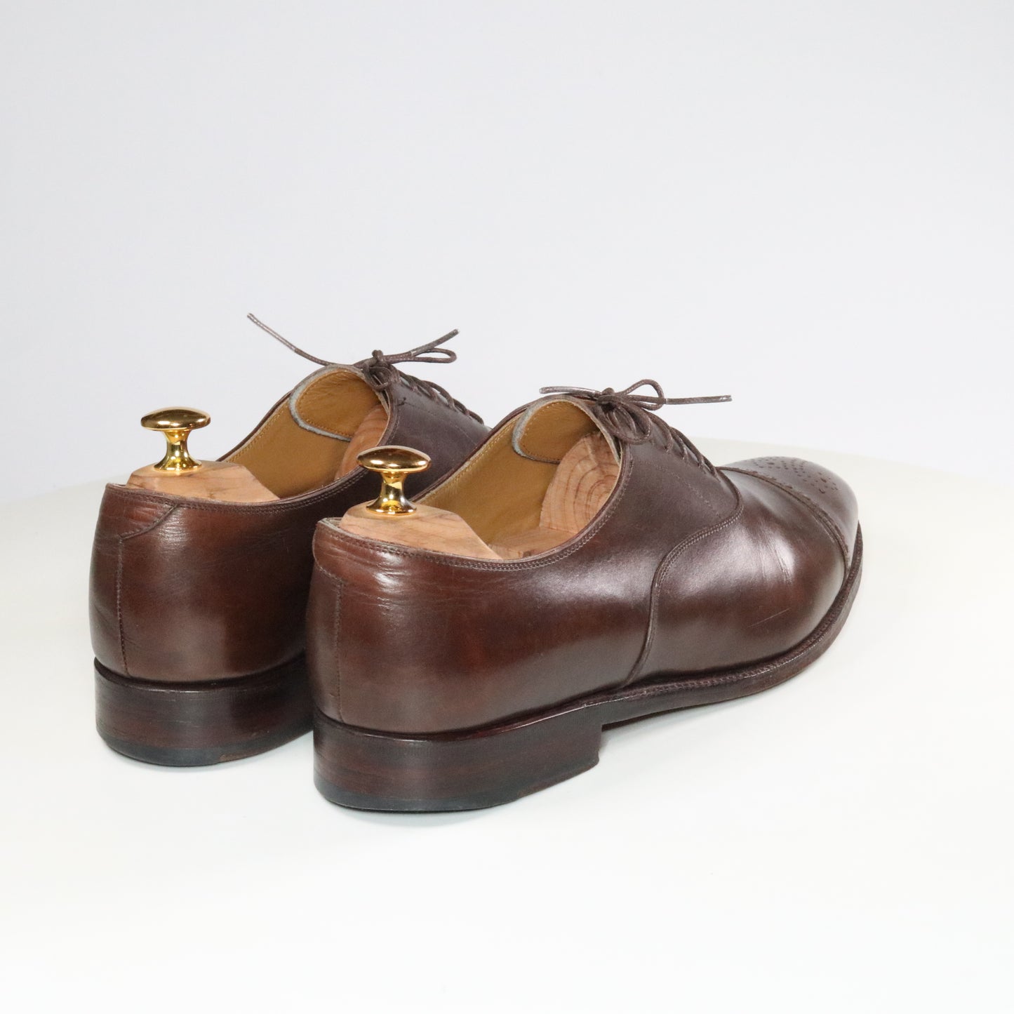 Meermin Quarter brogue cap toe oxford