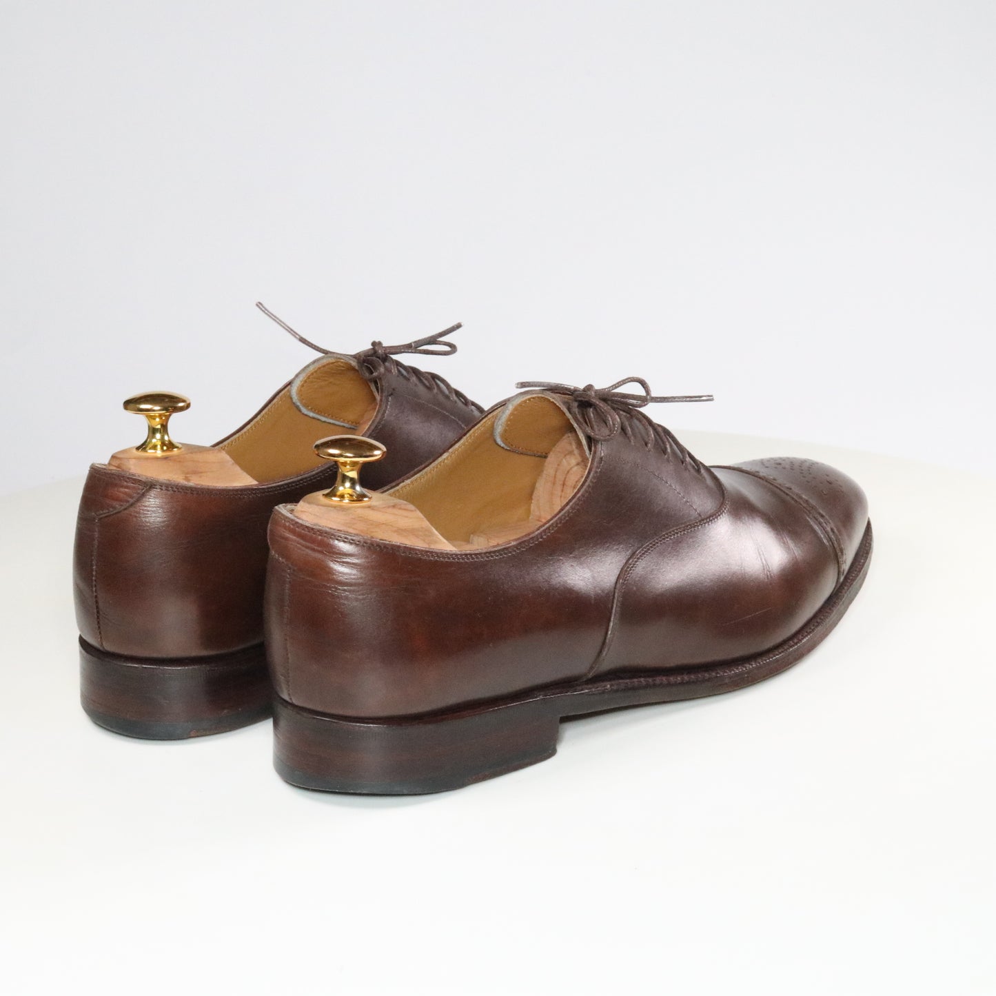 Meermin Quarter brogue cap toe oxford