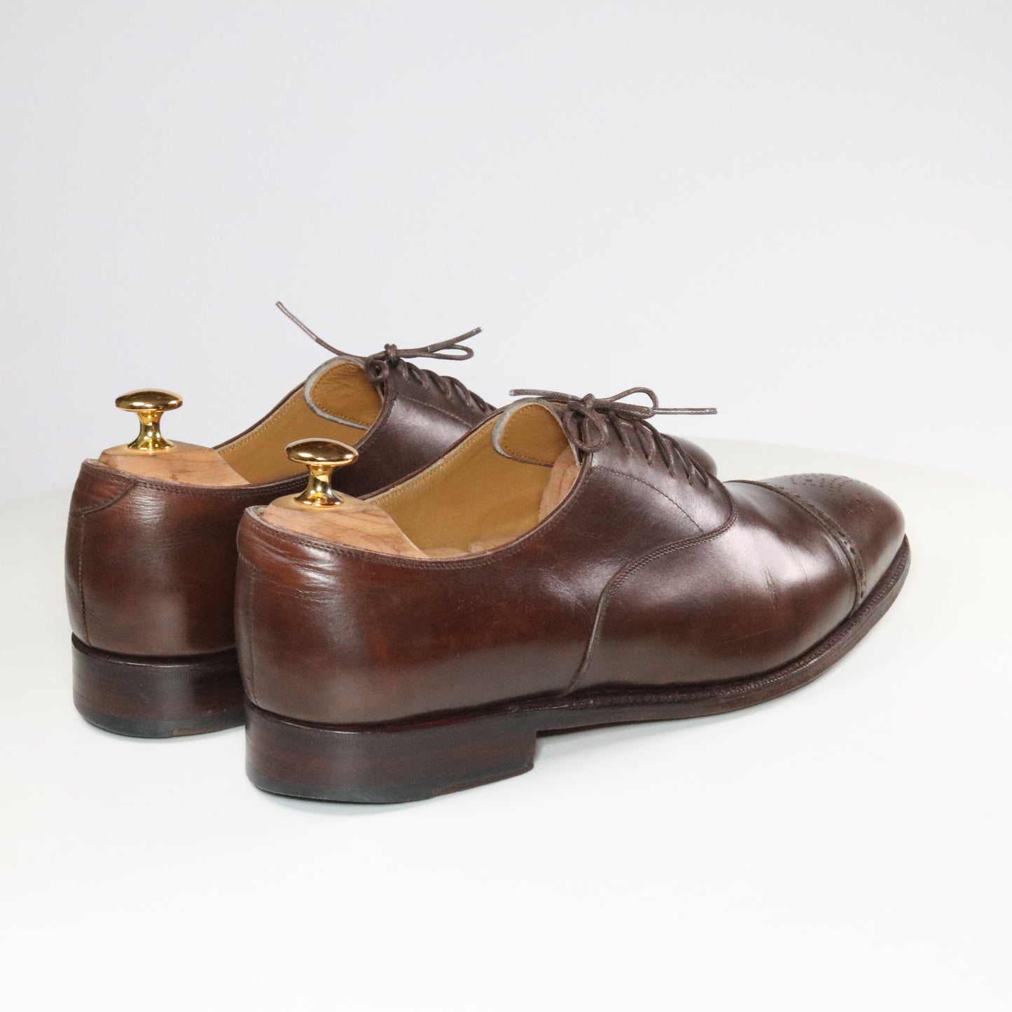 Meermin Quarter brogue cap toe oxford