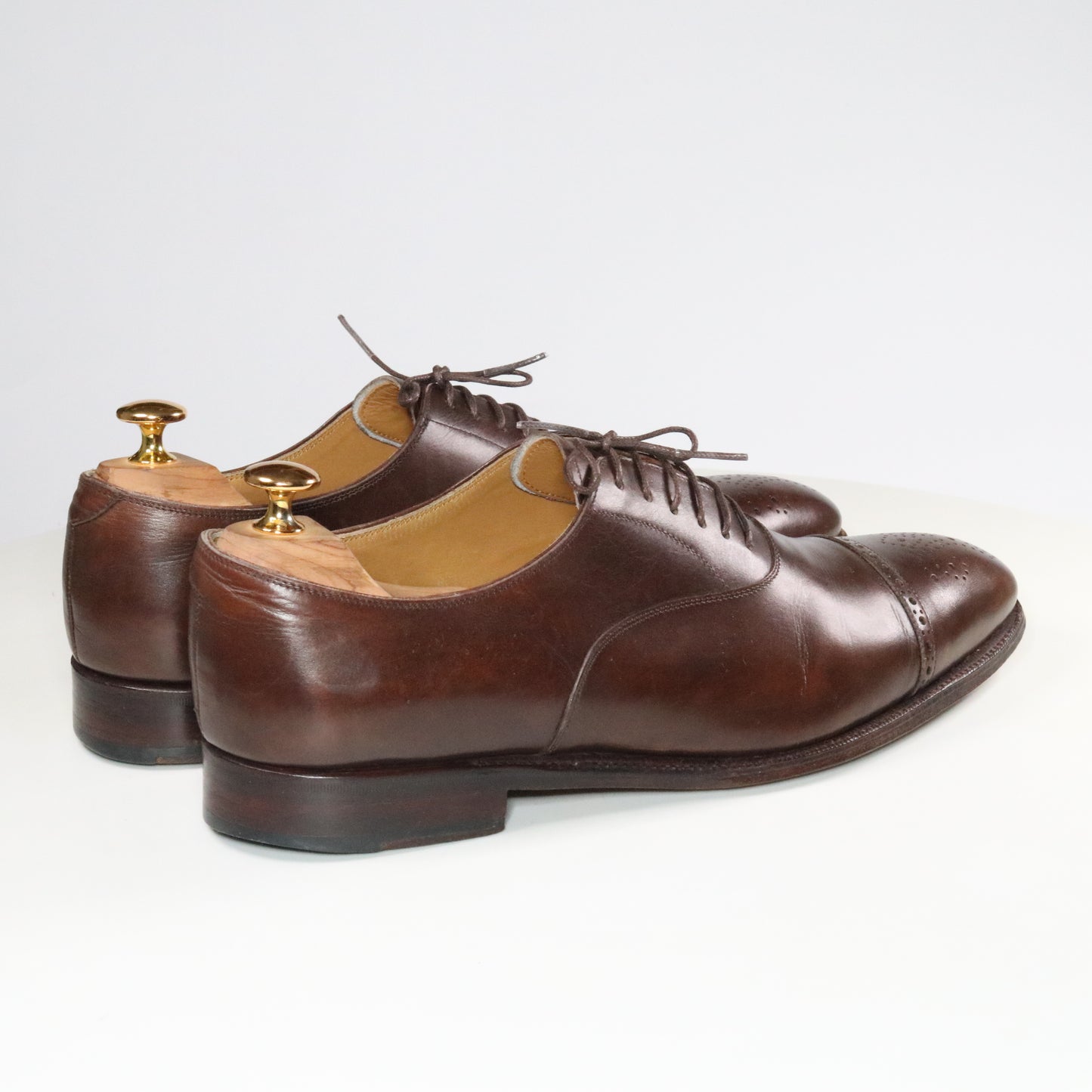 Meermin Quarter brogue cap toe oxford