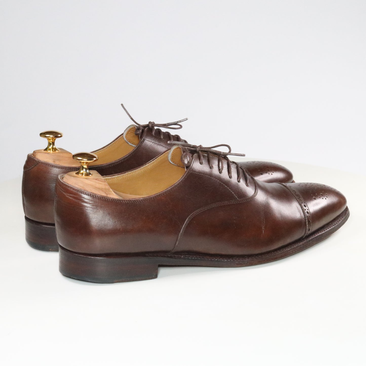 Meermin Quarter brogue cap toe oxford