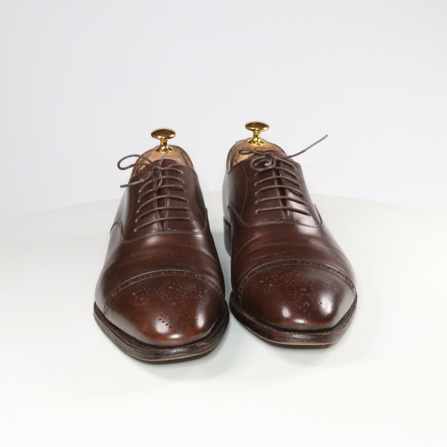 Meermin Quarter brogue cap toe oxford
