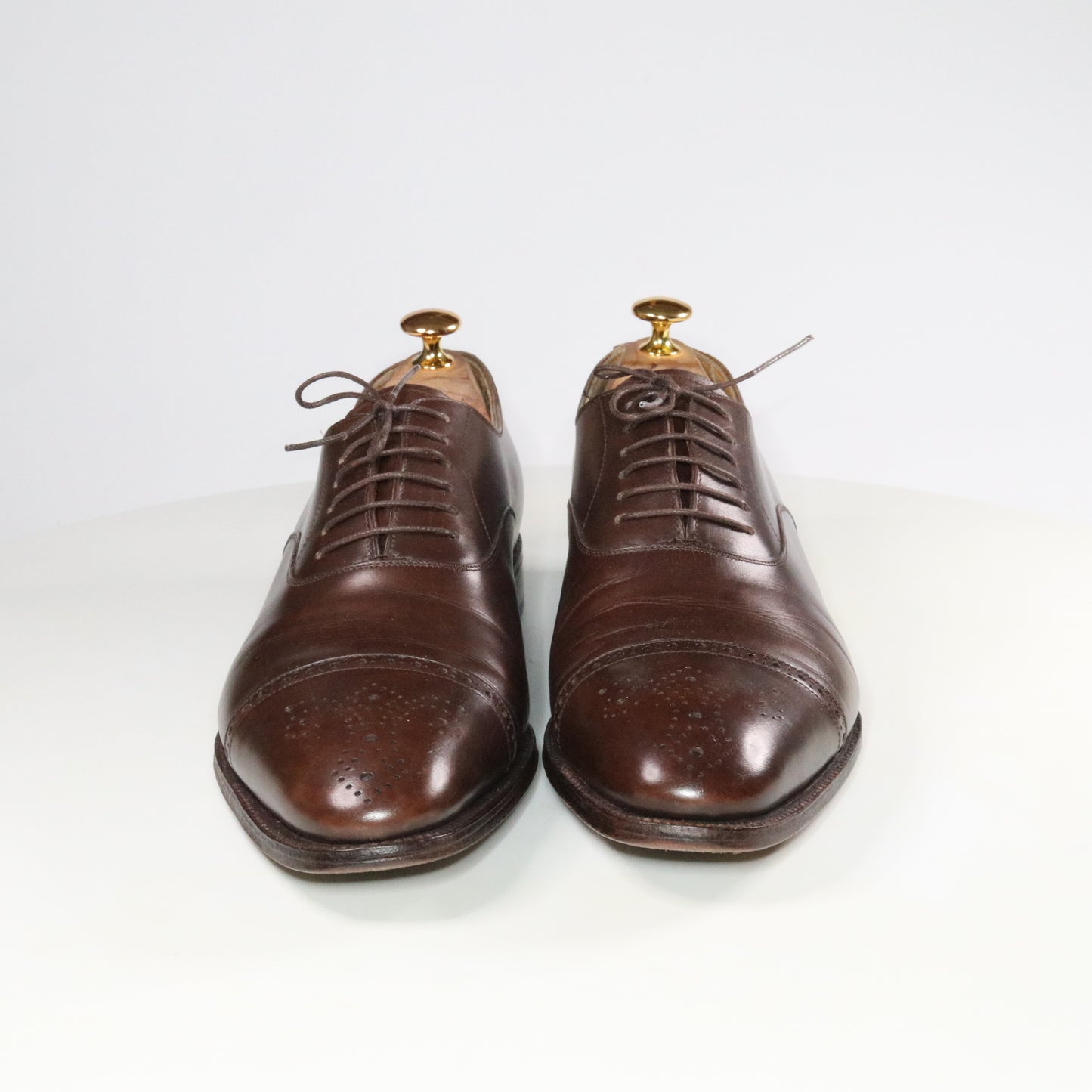 Meermin Quarter brogue cap toe oxford