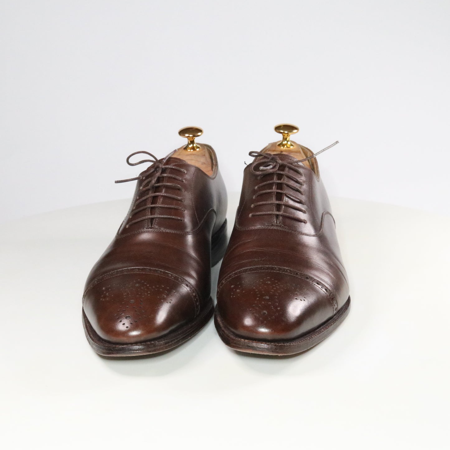 Meermin Quarter brogue cap toe oxford