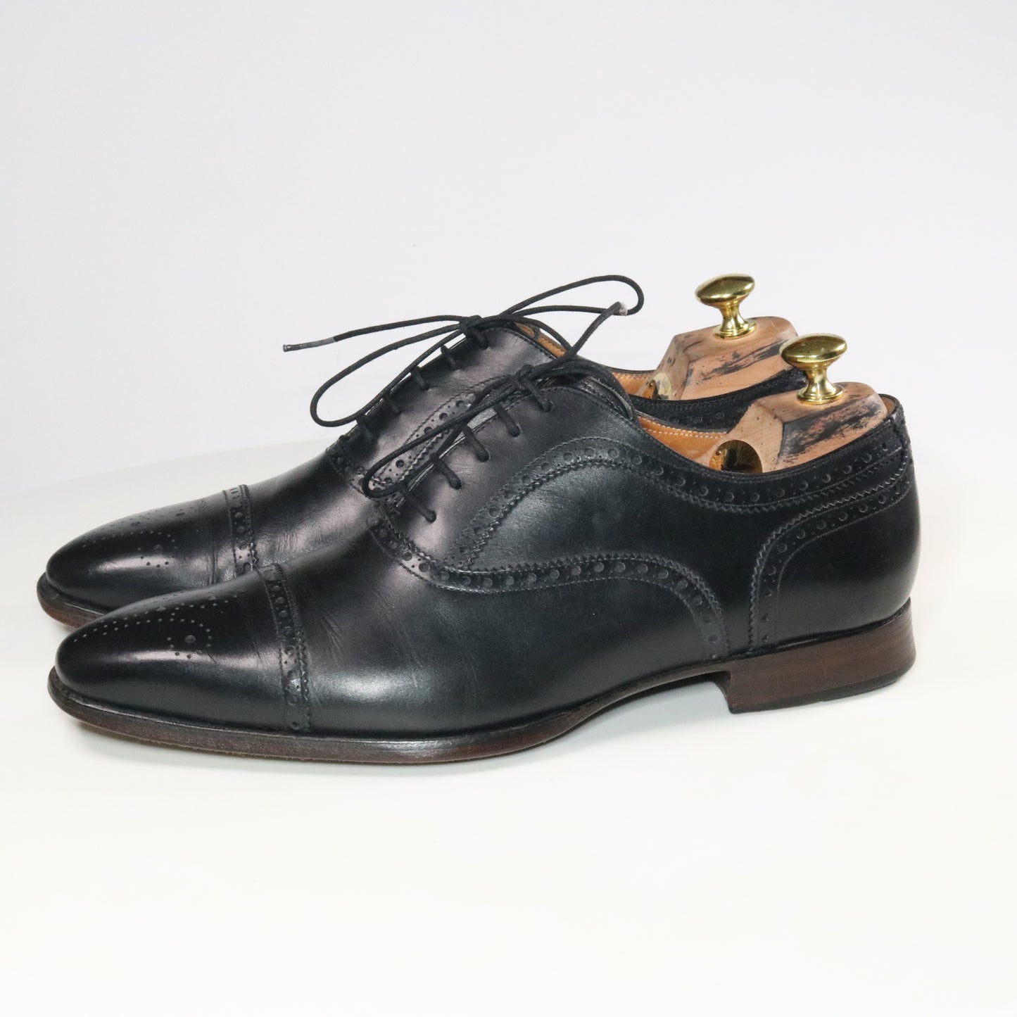 Mano skoservice / Marzio Cap toe oxford brogue