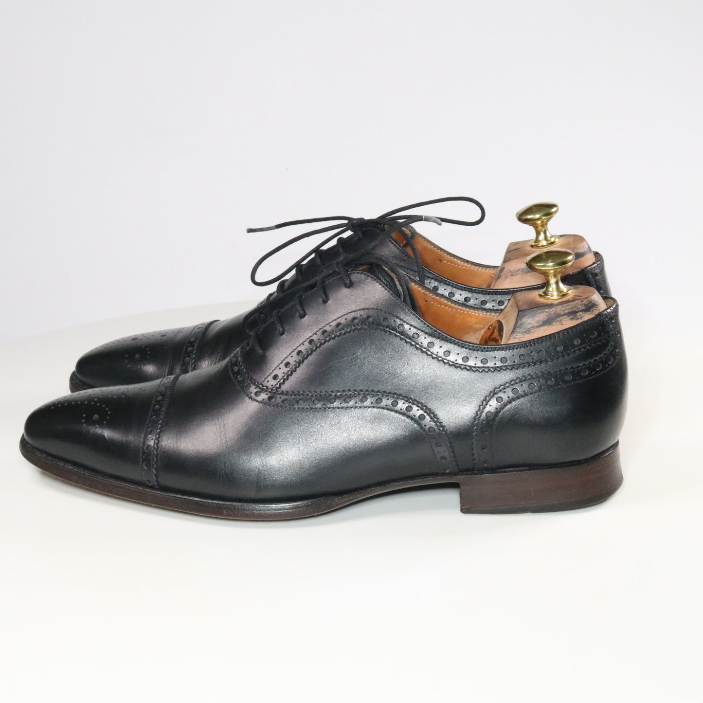 Mano skoservice / Marzio Cap toe oxford brogue