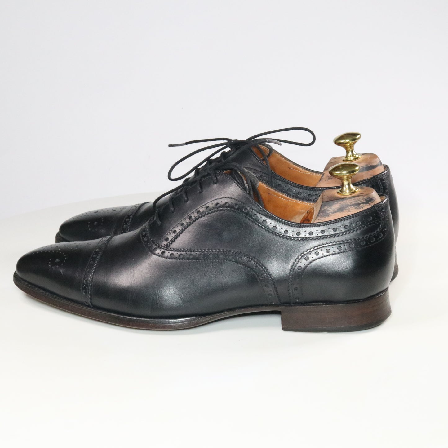 Mano skoservice / Marzio Cap toe oxford brogue