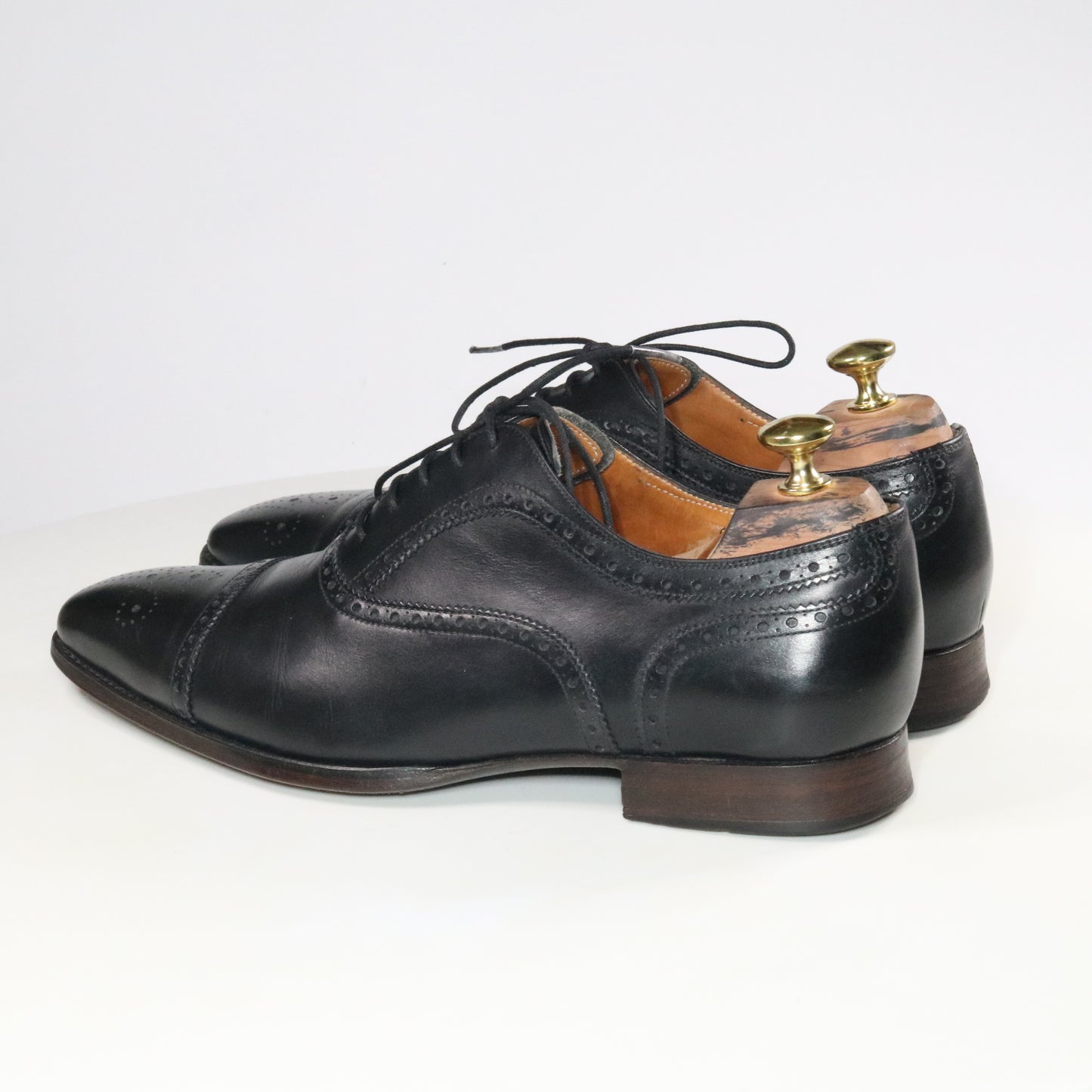 Mano skoservice / Marzio Cap toe oxford brogue