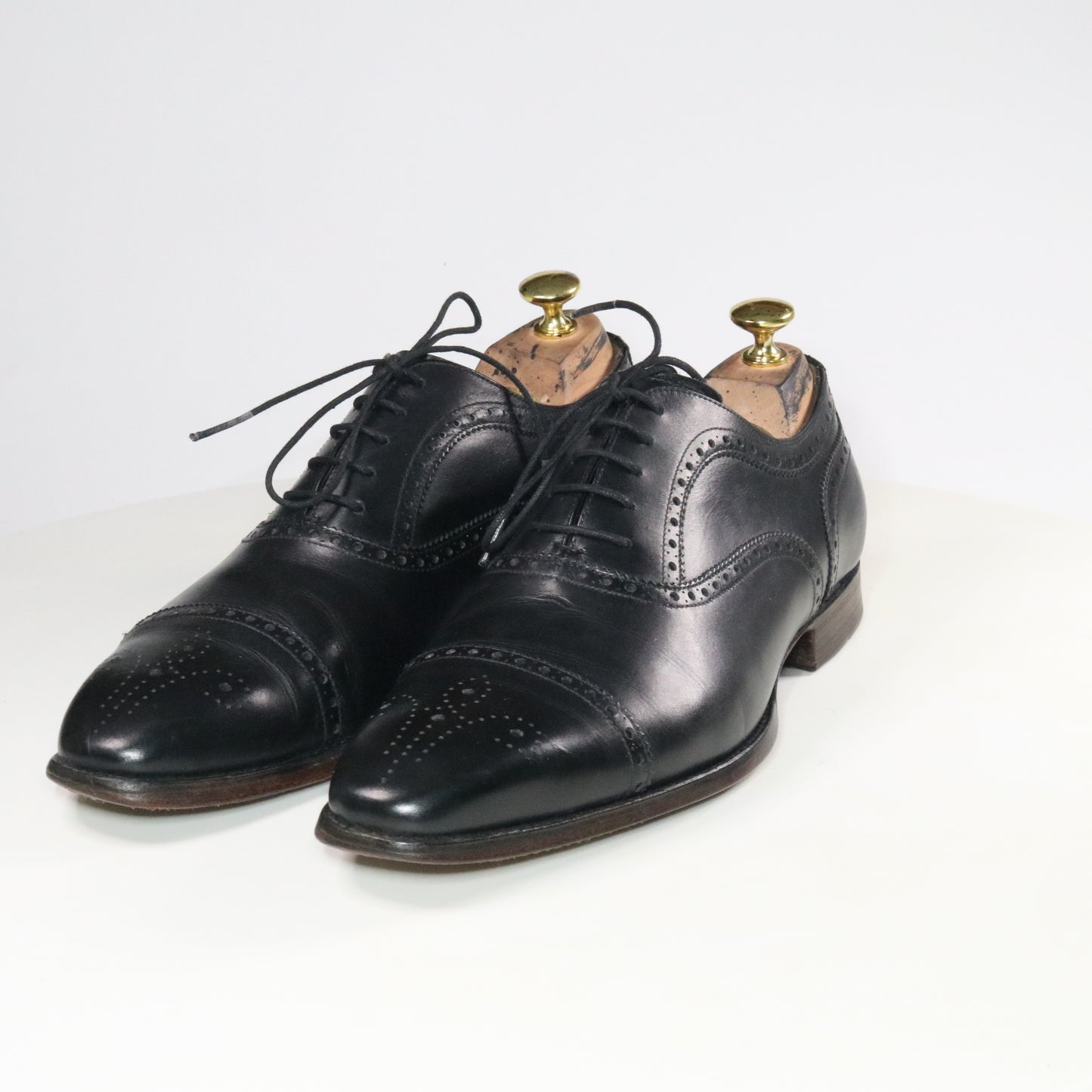 Mano skoservice / Marzio Cap toe oxford brogue