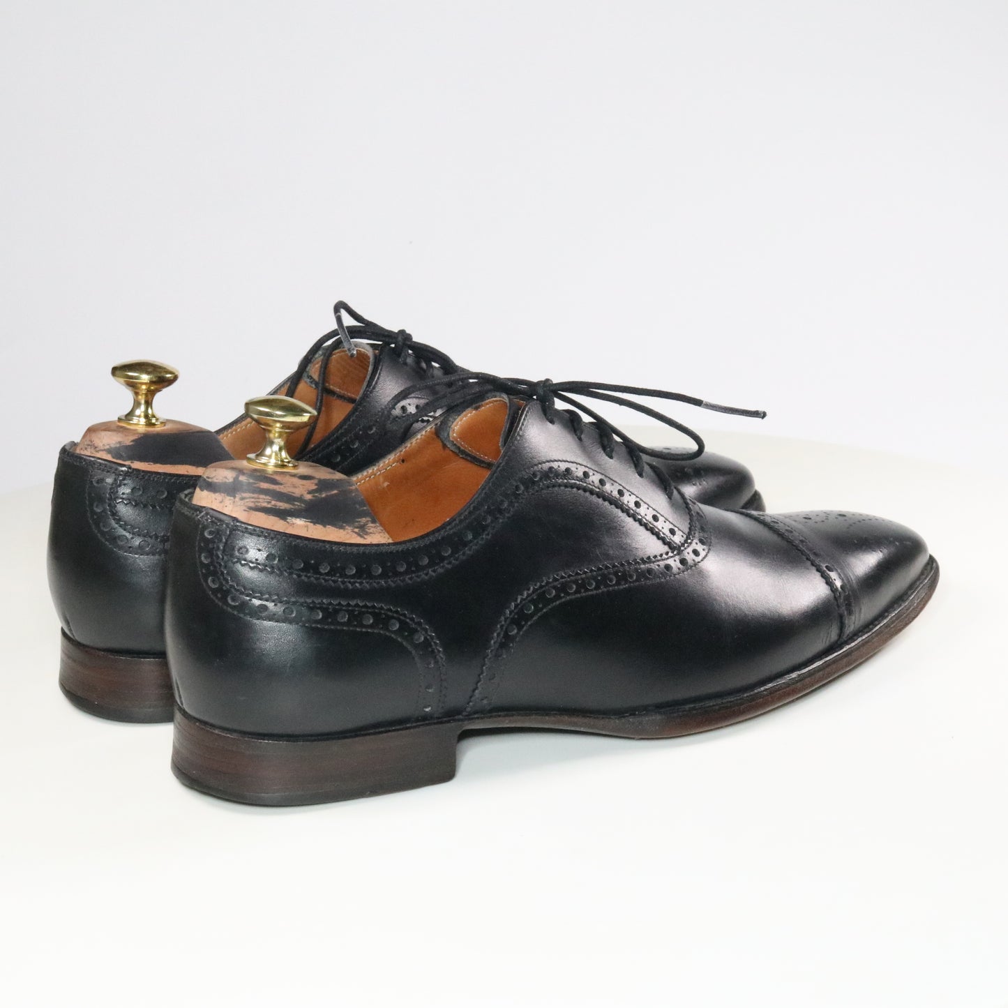 Mano skoservice / Marzio Cap toe oxford brogue