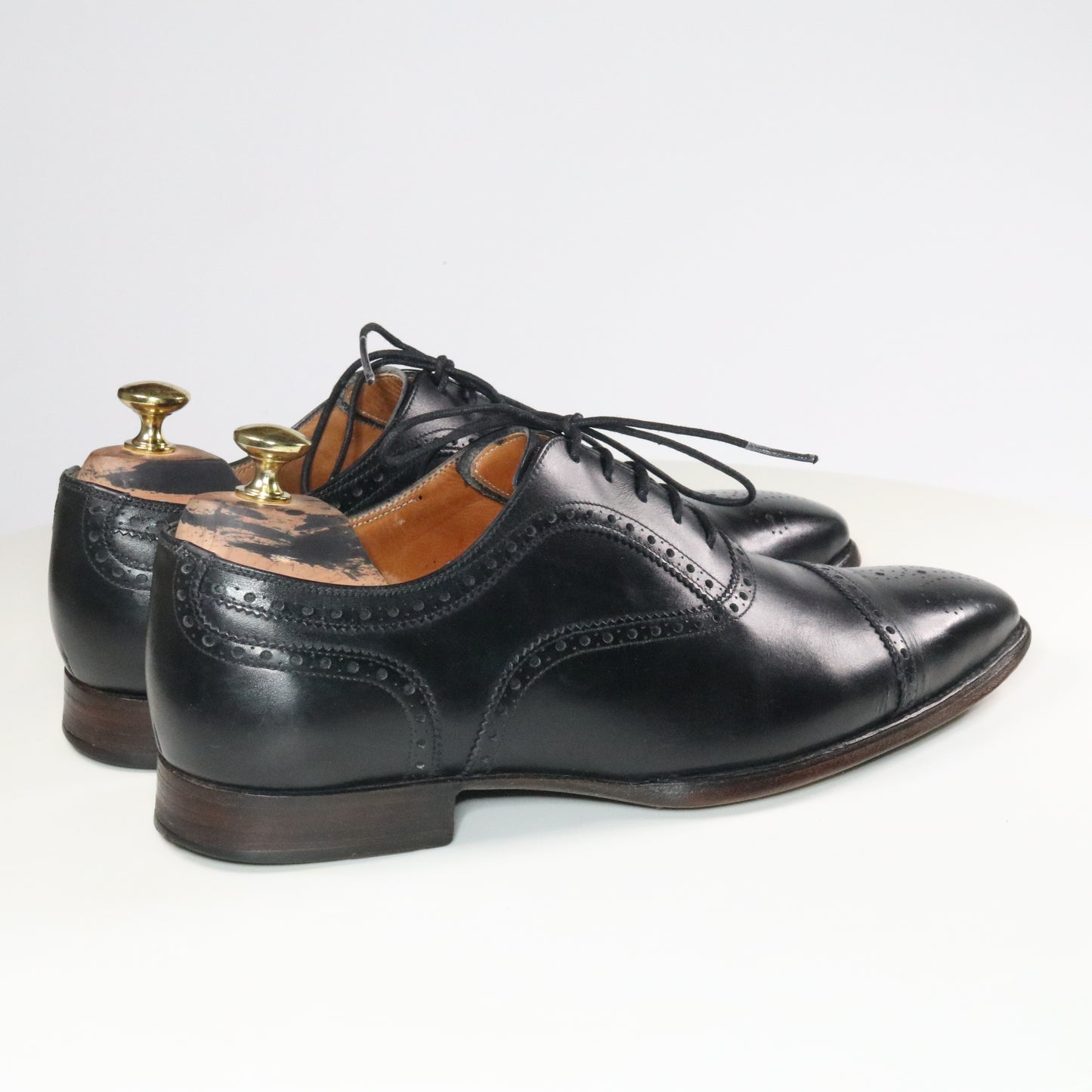 Mano skoservice / Marzio Cap toe oxford brogue