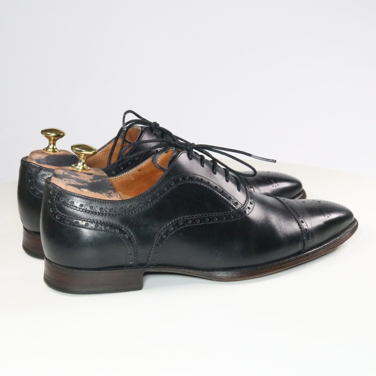 Mano skoservice / Marzio Cap toe oxford brogue