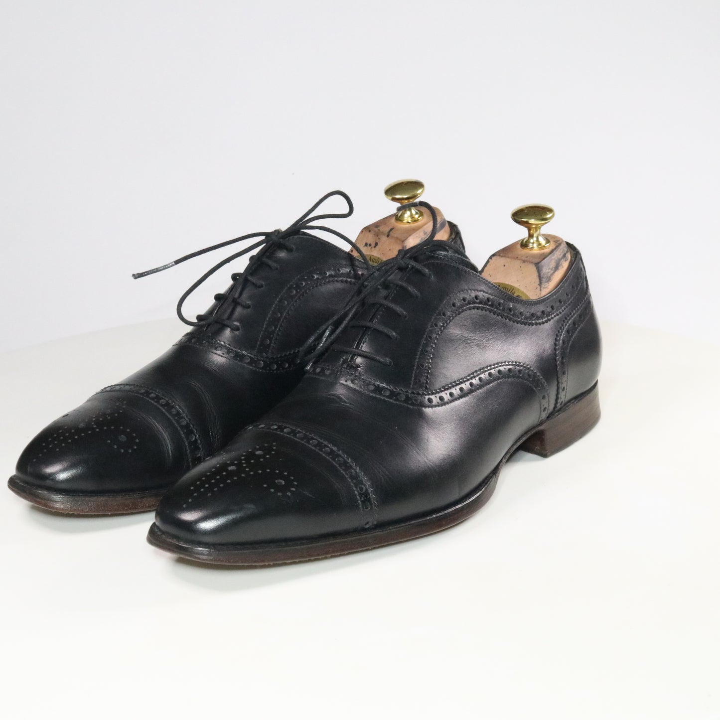 Mano skoservice / Marzio Cap toe oxford brogue