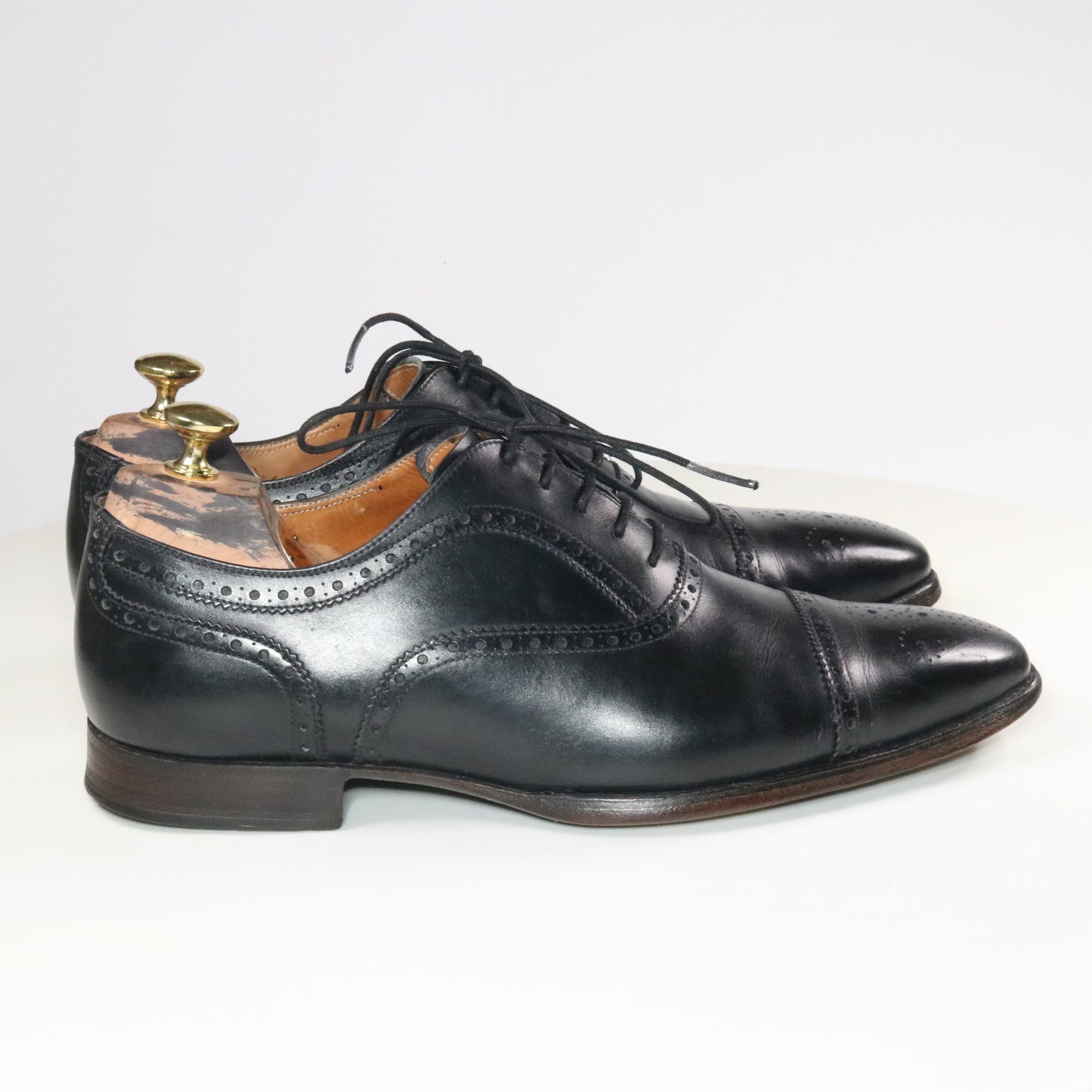 Mano skoservice / Marzio Cap toe oxford brogue