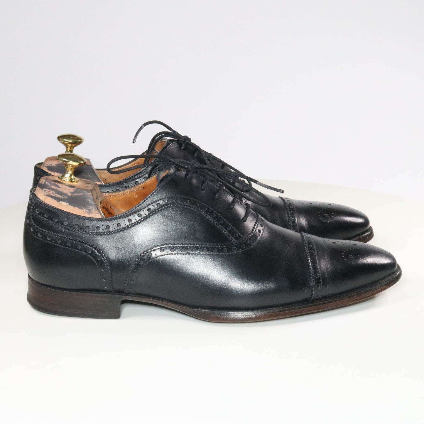 Mano skoservice / Marzio Cap toe oxford brogue