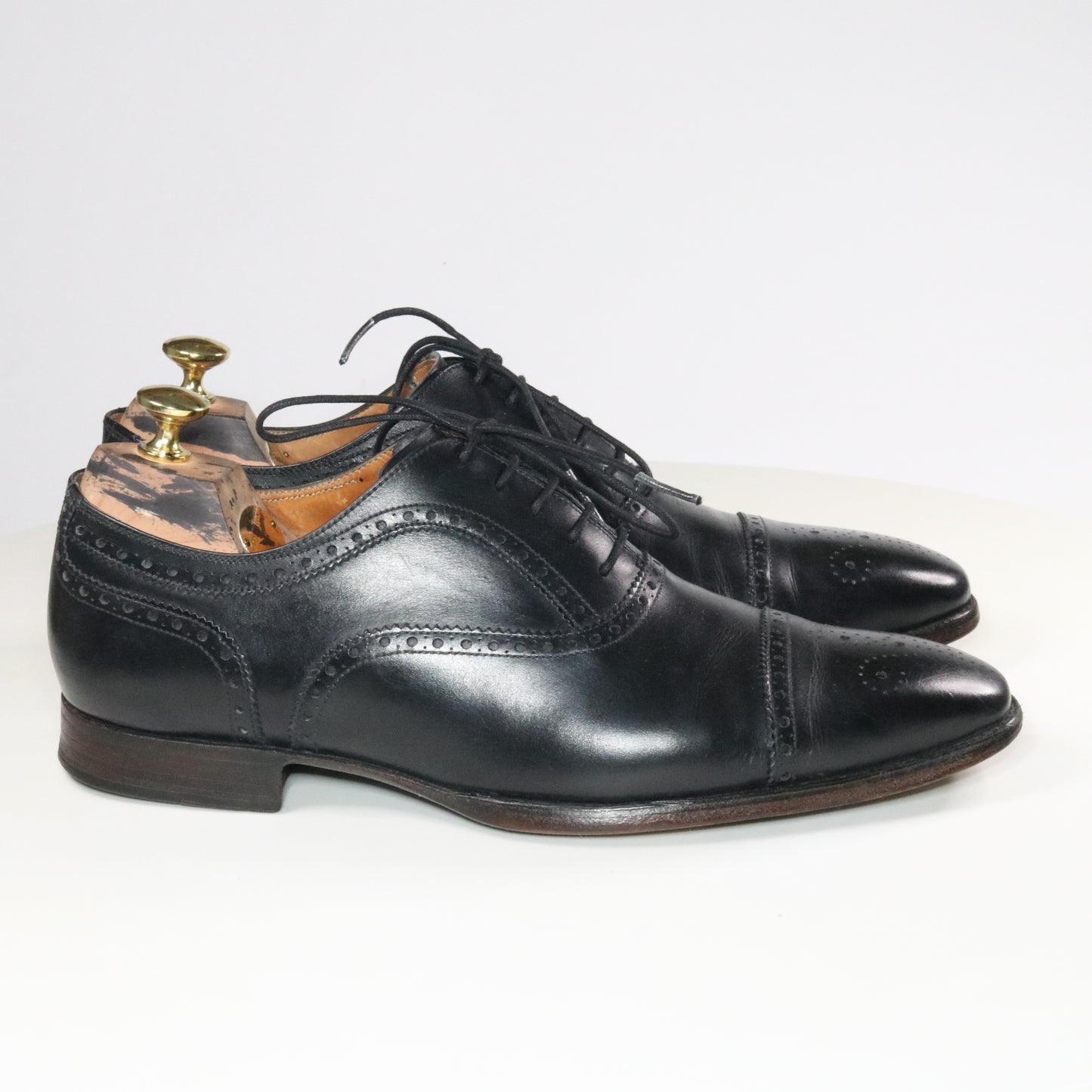 Mano skoservice / Marzio Cap toe oxford brogue