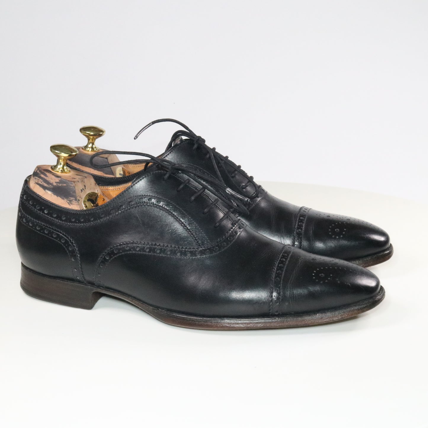 Mano skoservice / Marzio Cap toe oxford brogue