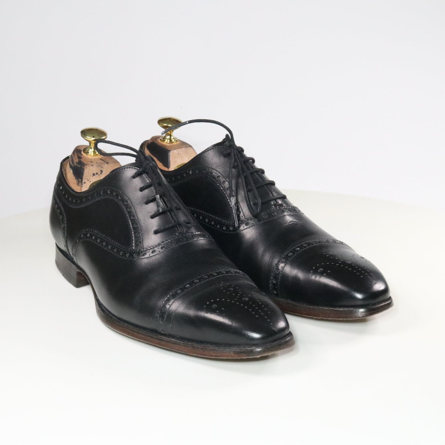 Mano skoservice / Marzio Cap toe oxford brogue