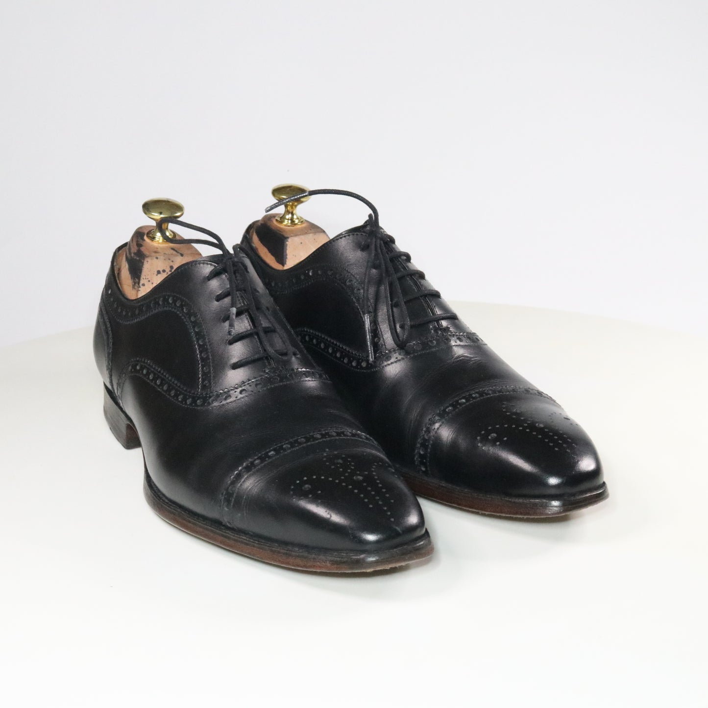 Mano skoservice / Marzio Cap toe oxford brogue