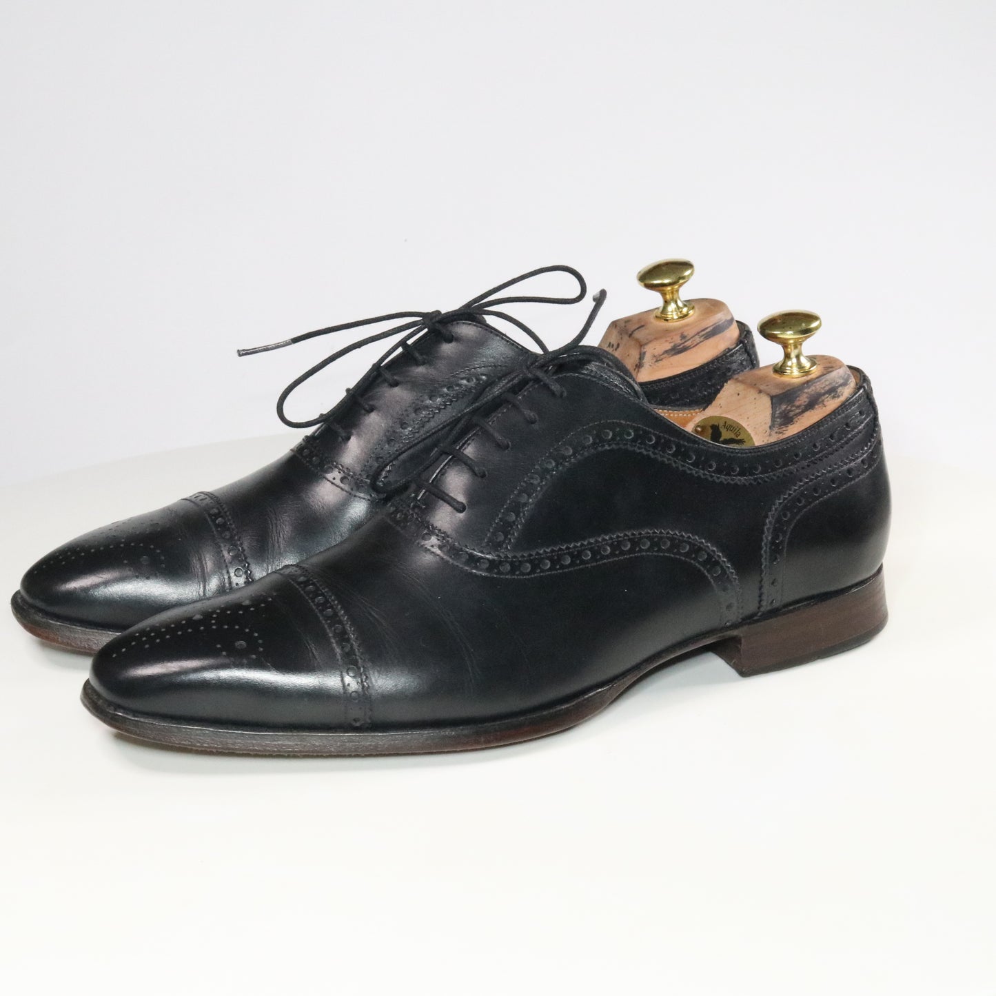 Mano skoservice / Marzio Cap toe oxford brogue