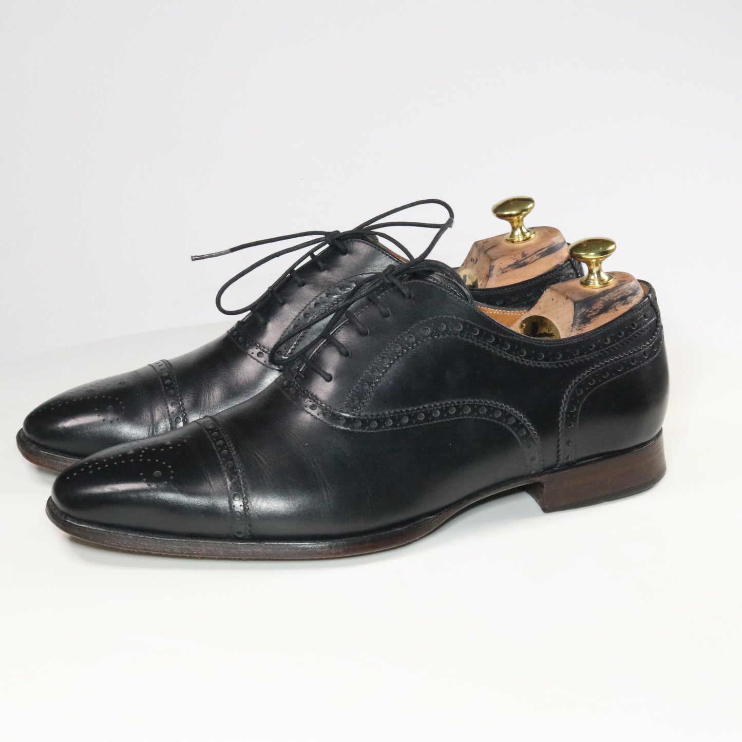 Mano skoservice / Marzio Cap toe oxford brogue