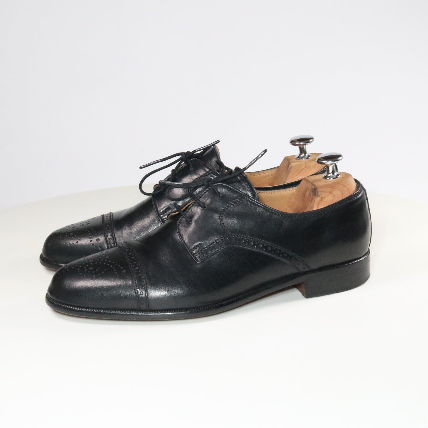 Bally Cap toe Derby Semi brogue