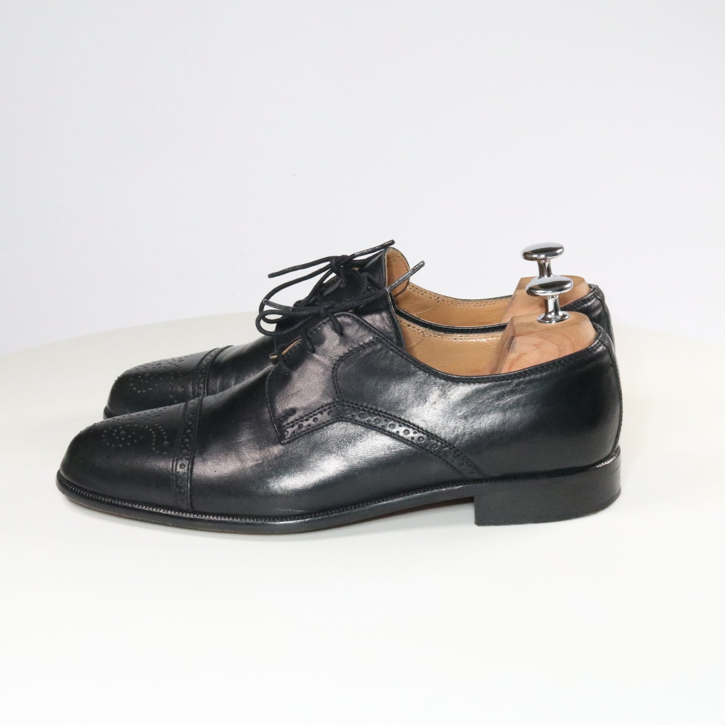 Bally Cap toe Derby Semi brogue