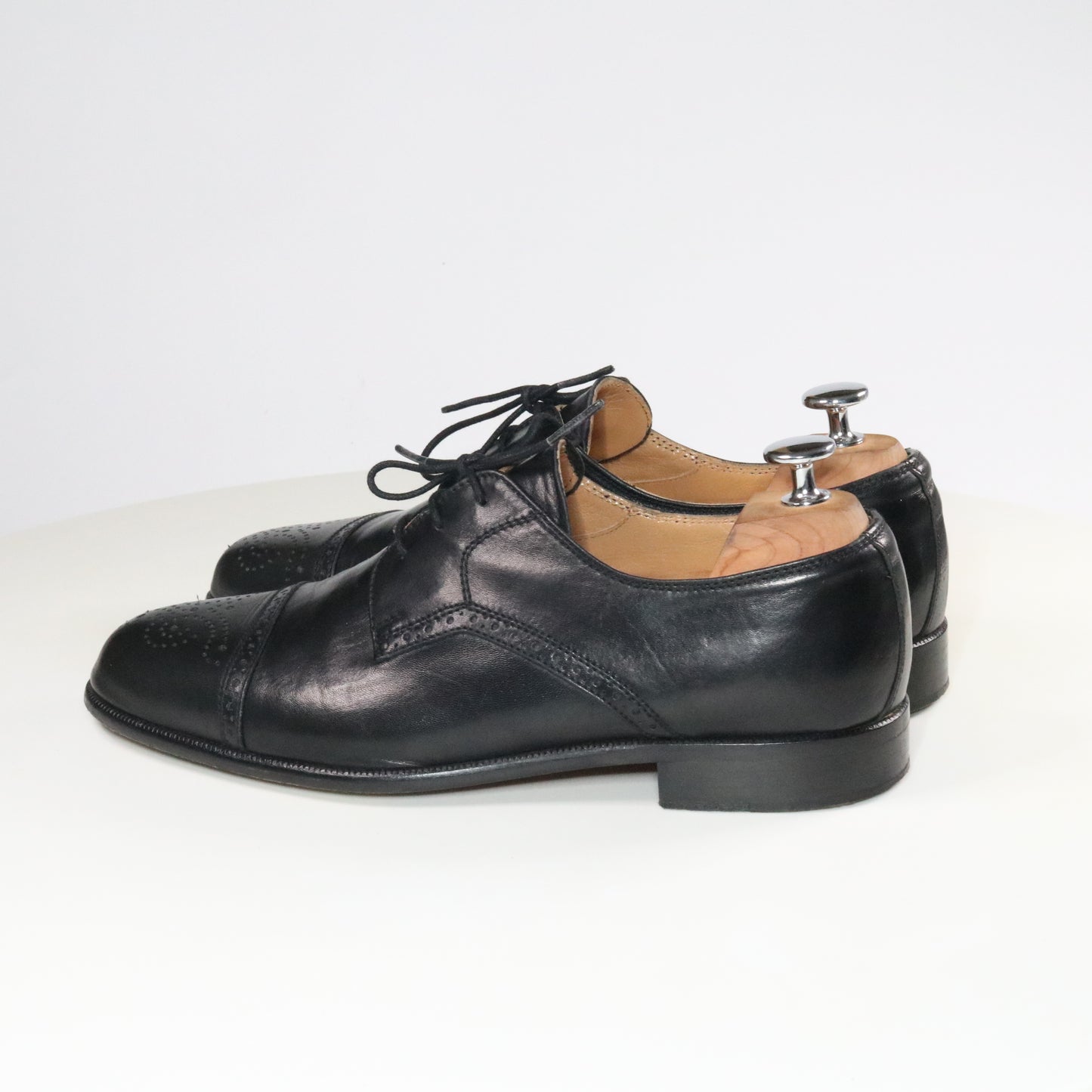 Bally Cap toe Derby Semi brogue