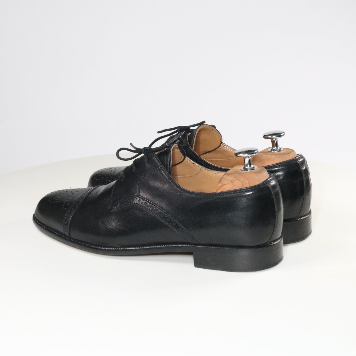 Bally Cap toe Derby Semi brogue