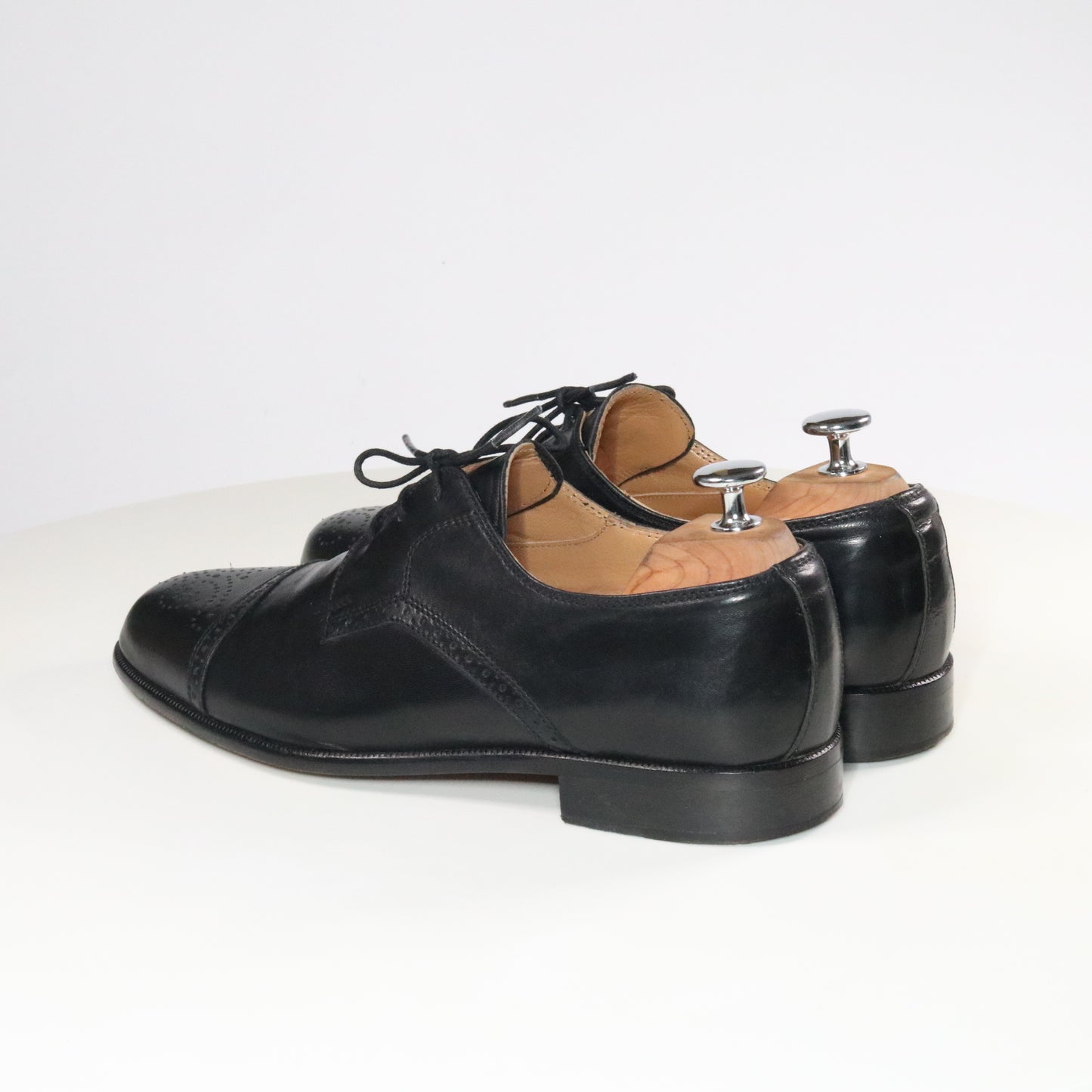 Bally Cap toe Derby Semi brogue