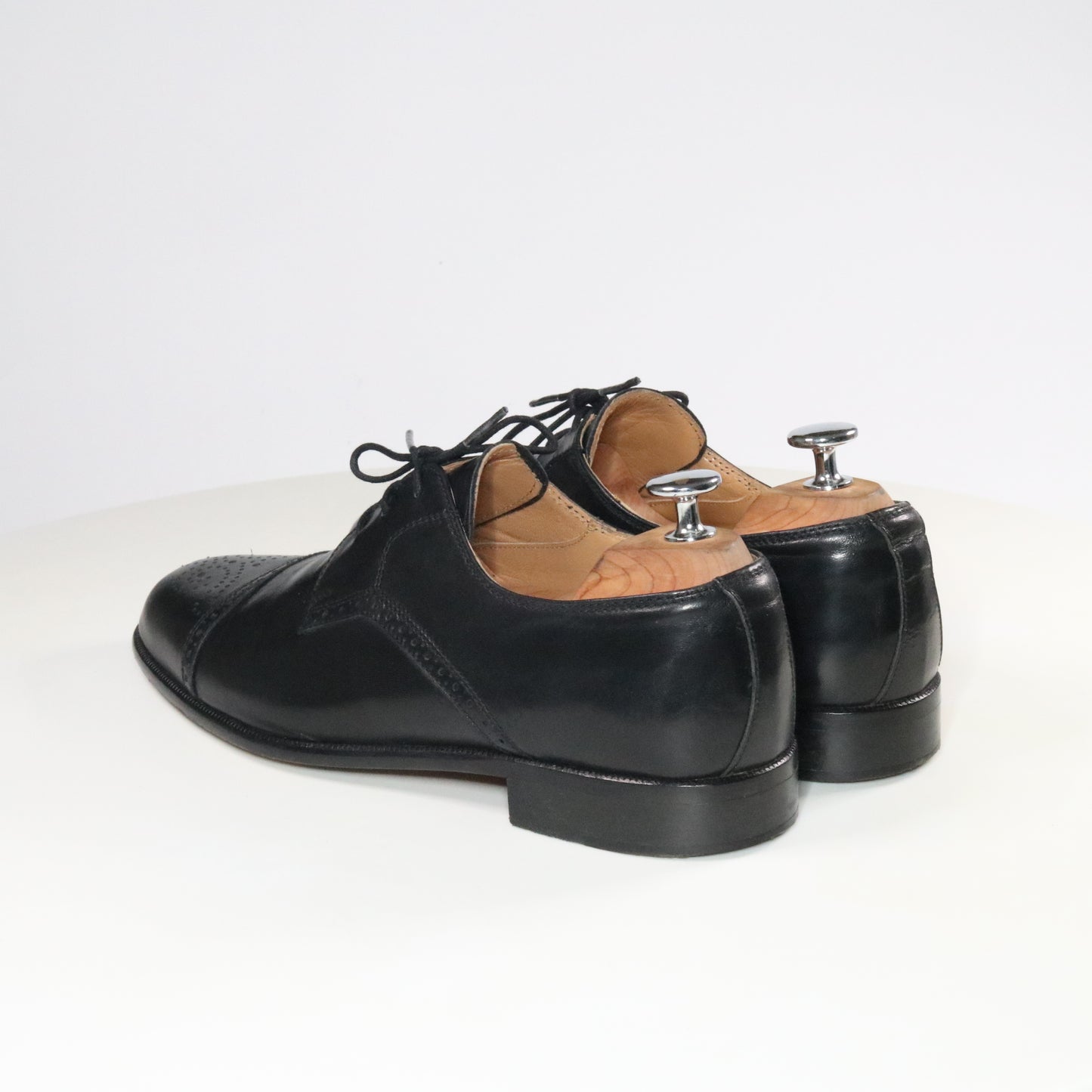 Bally Cap toe Derby Semi brogue