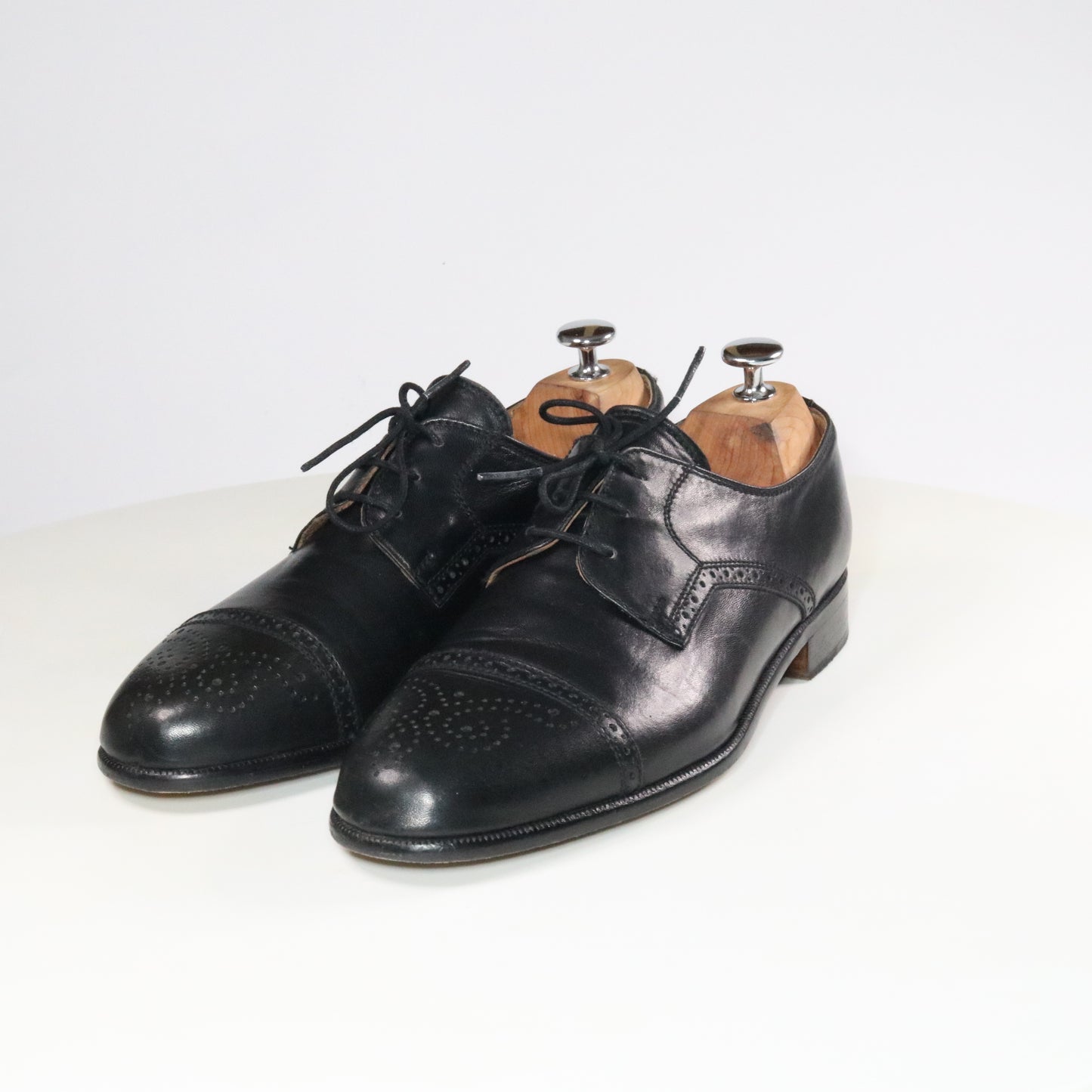 Bally Cap toe Derby Semi brogue