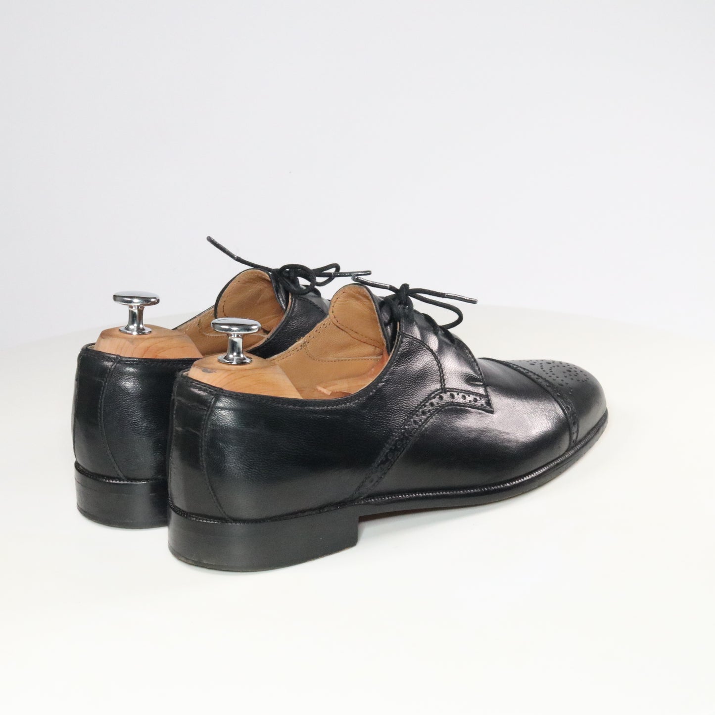 Bally Cap toe Derby Semi brogue