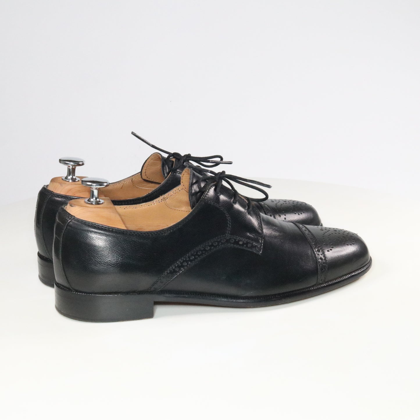 Bally Cap toe Derby Semi brogue