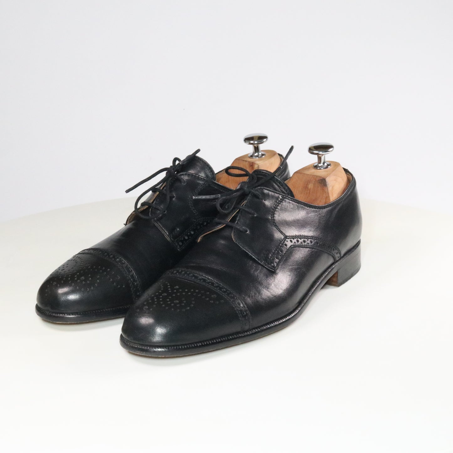 Bally Cap toe Derby Semi brogue