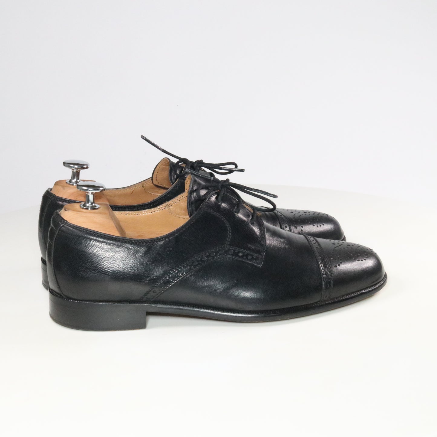 Bally Cap toe Derby Semi brogue