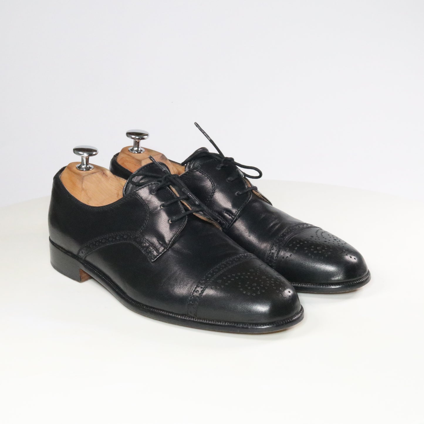 Bally Cap toe Derby Semi brogue