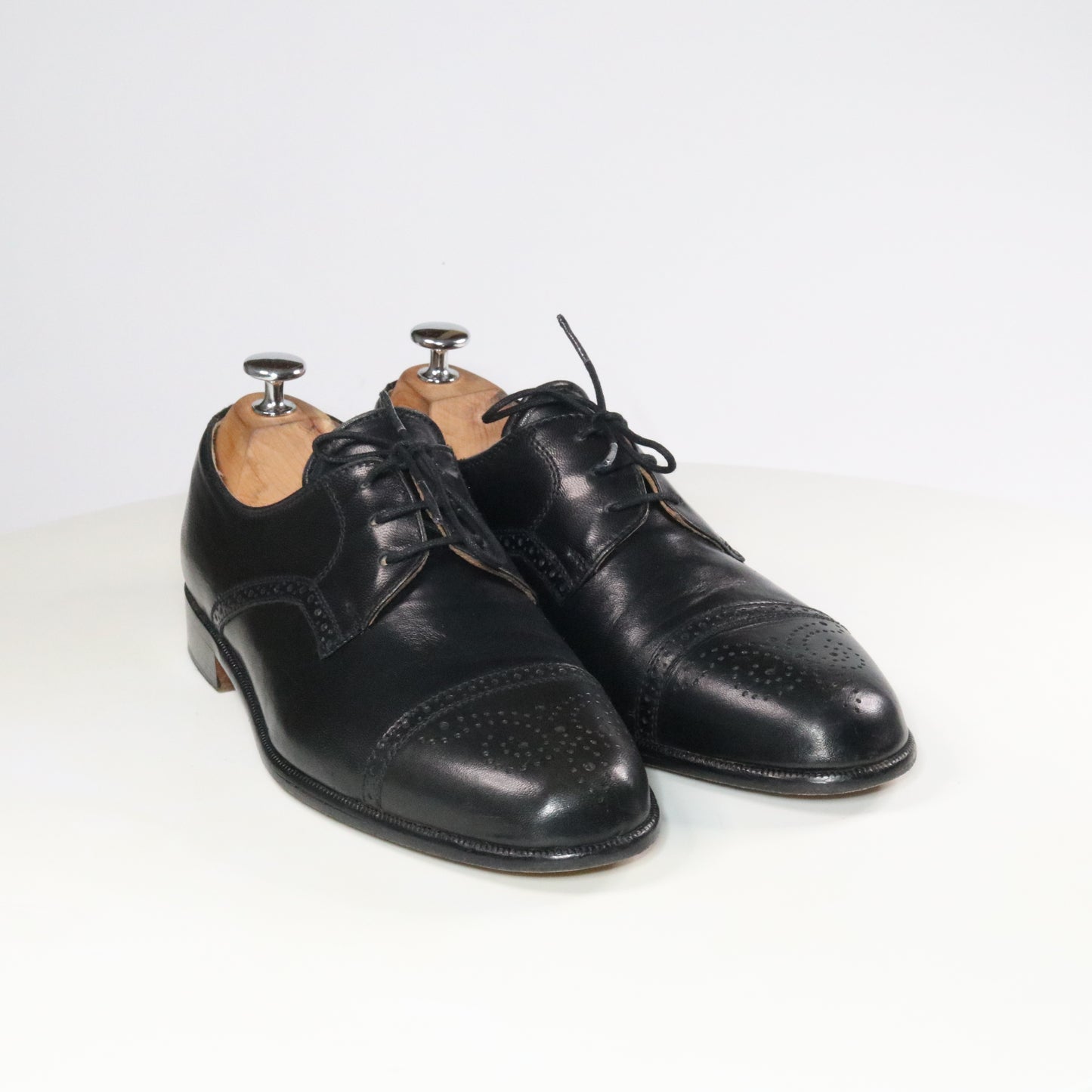 Bally Cap toe Derby Semi brogue