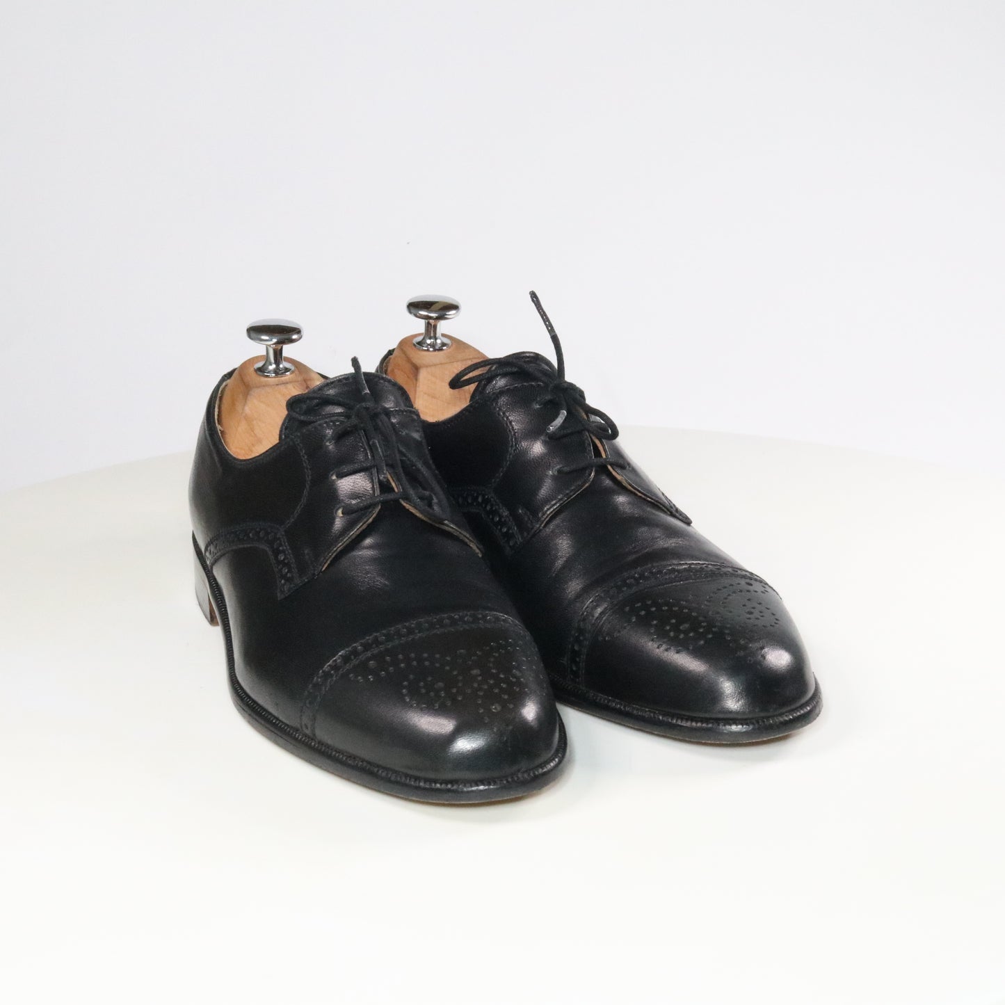 Bally Cap toe Derby Semi brogue